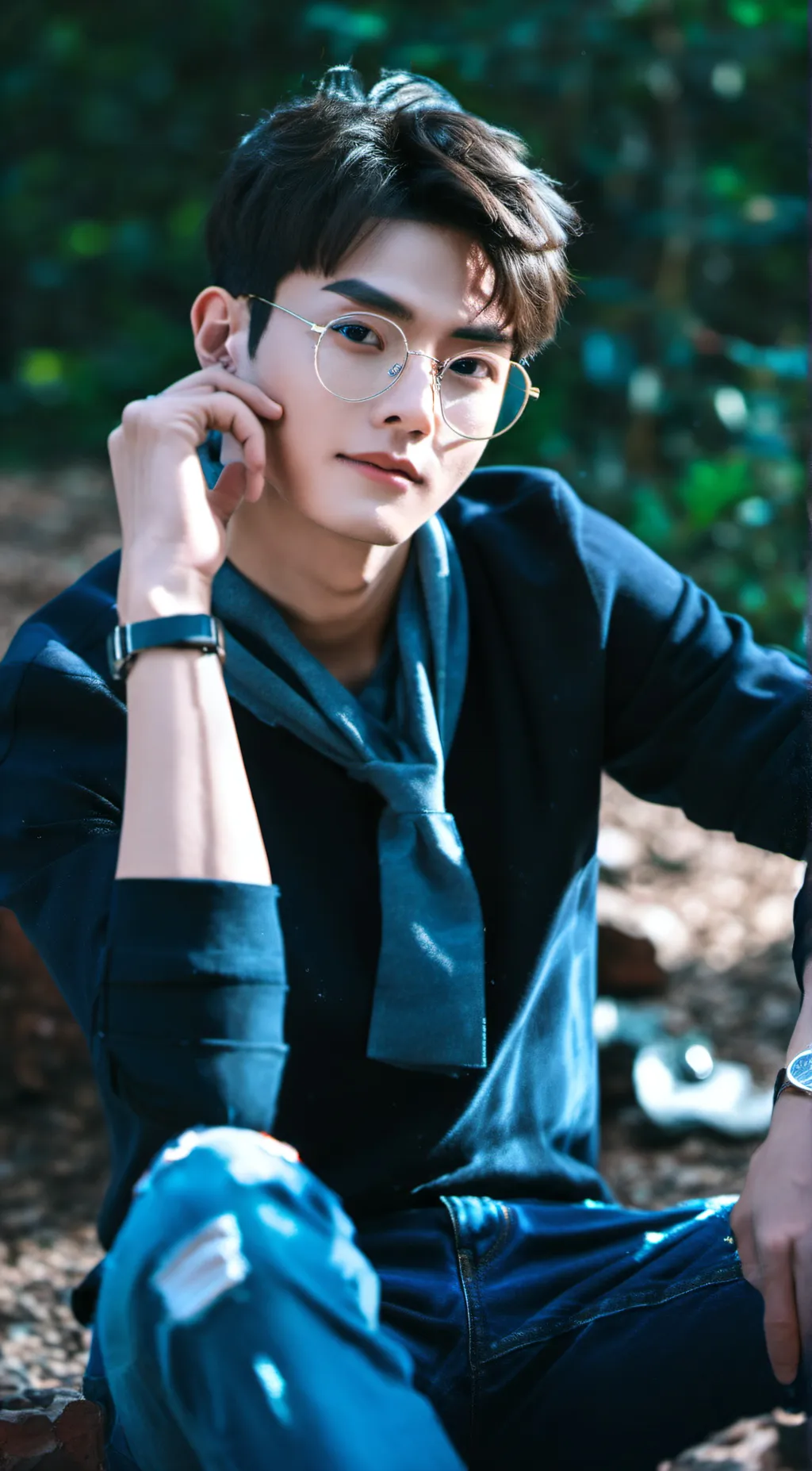 ai character: Michael  background