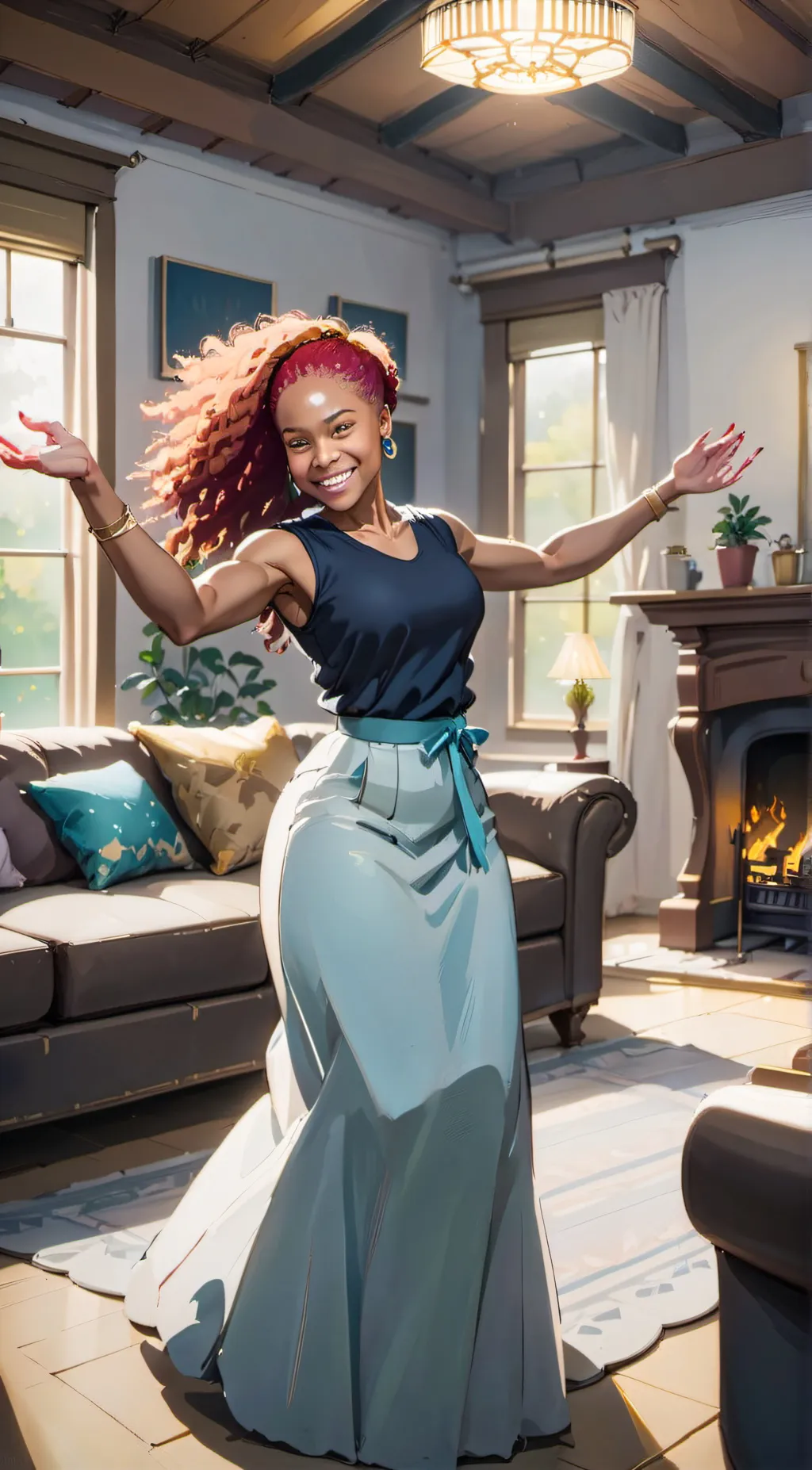 ai character: Lynda background