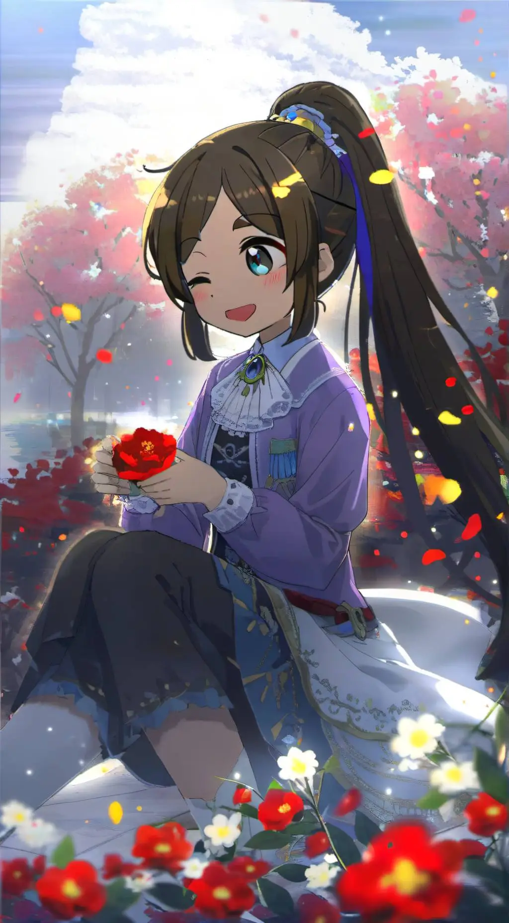 ai character: izmary  background