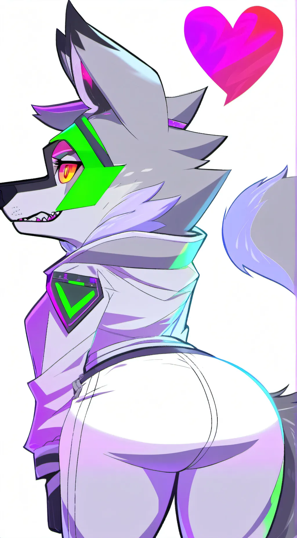 ai character: Roxanne wolf background