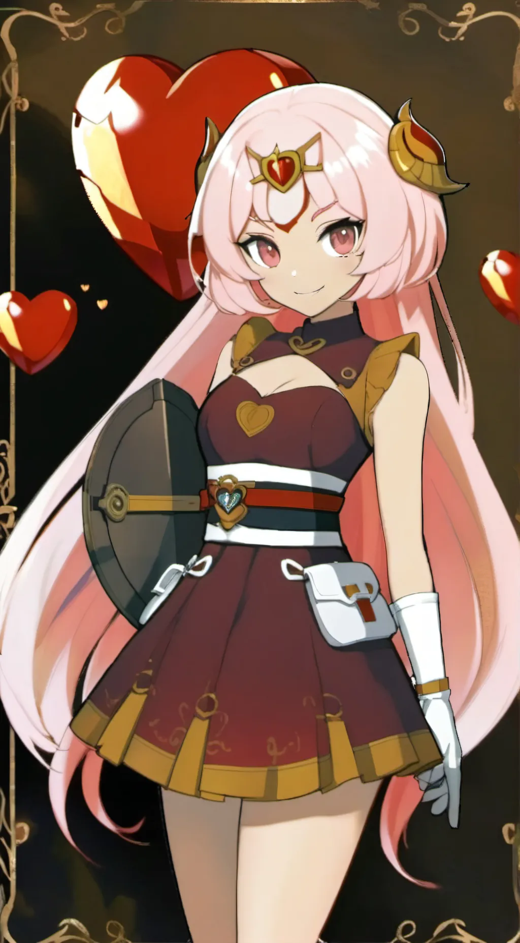 ai character: Hollyberry Cookie background