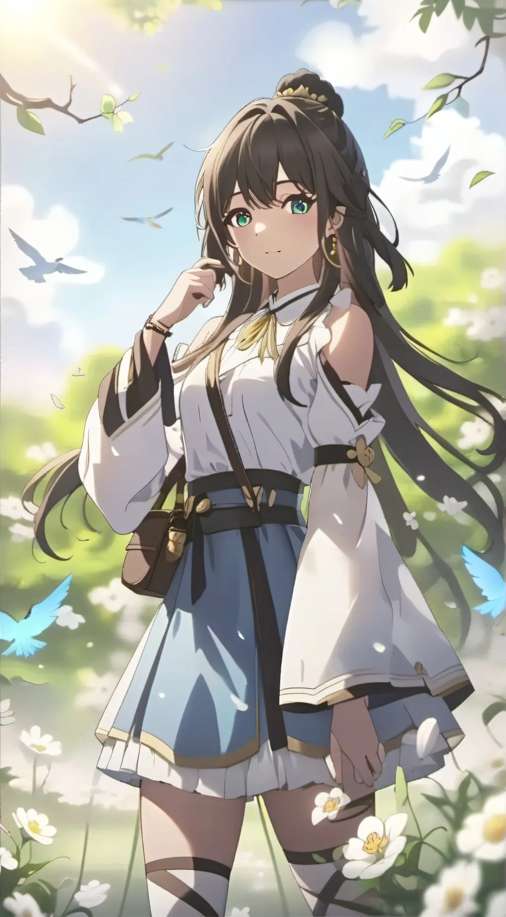 ai character: Rae background