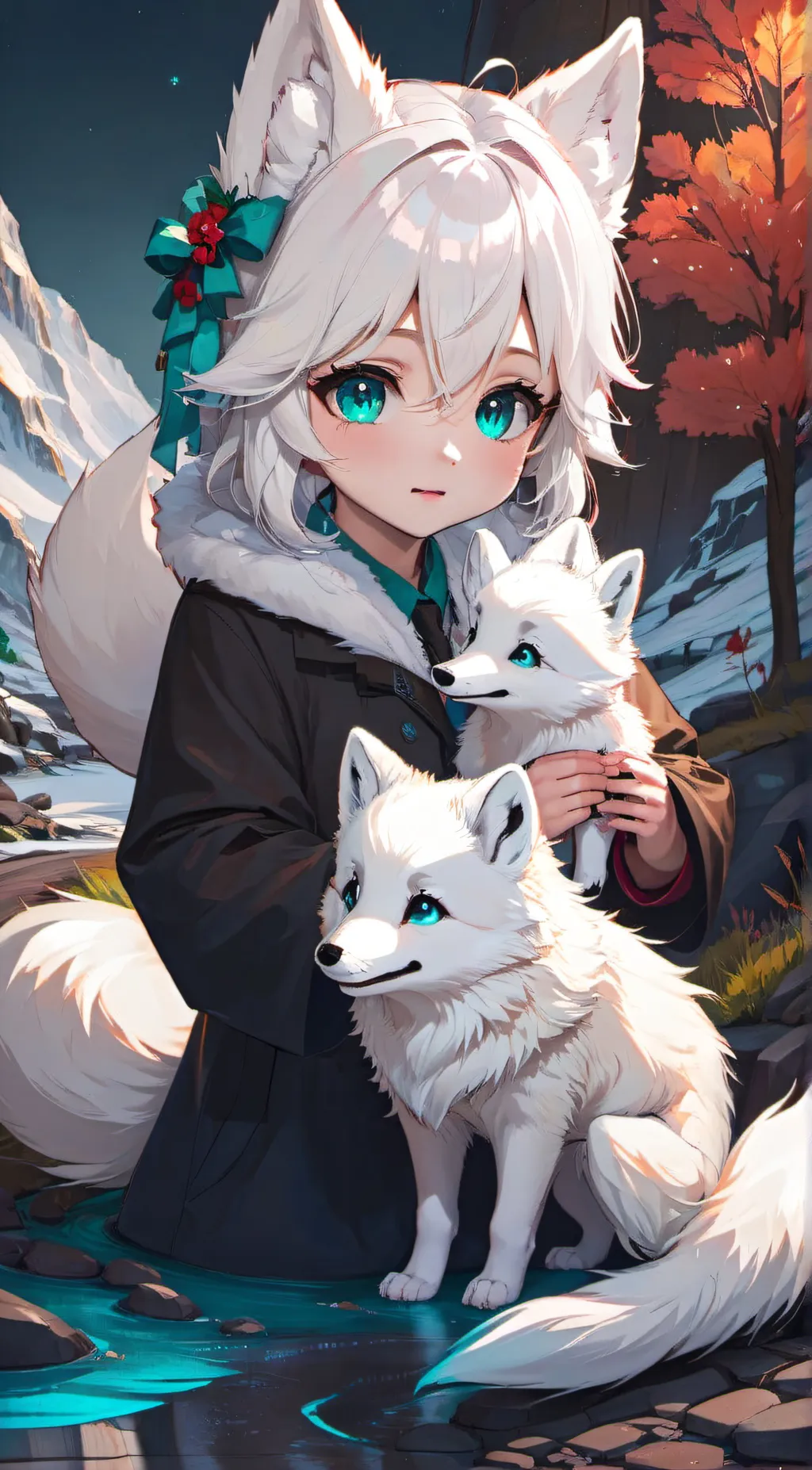 ai character: alaina background