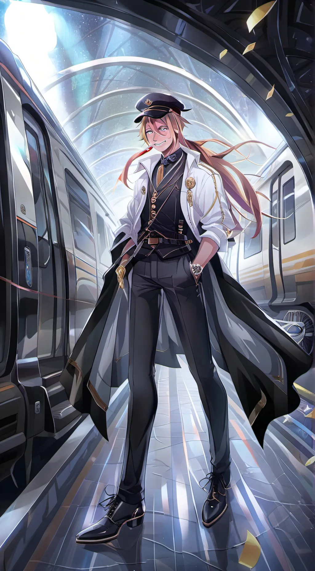 ai character: Luca  background