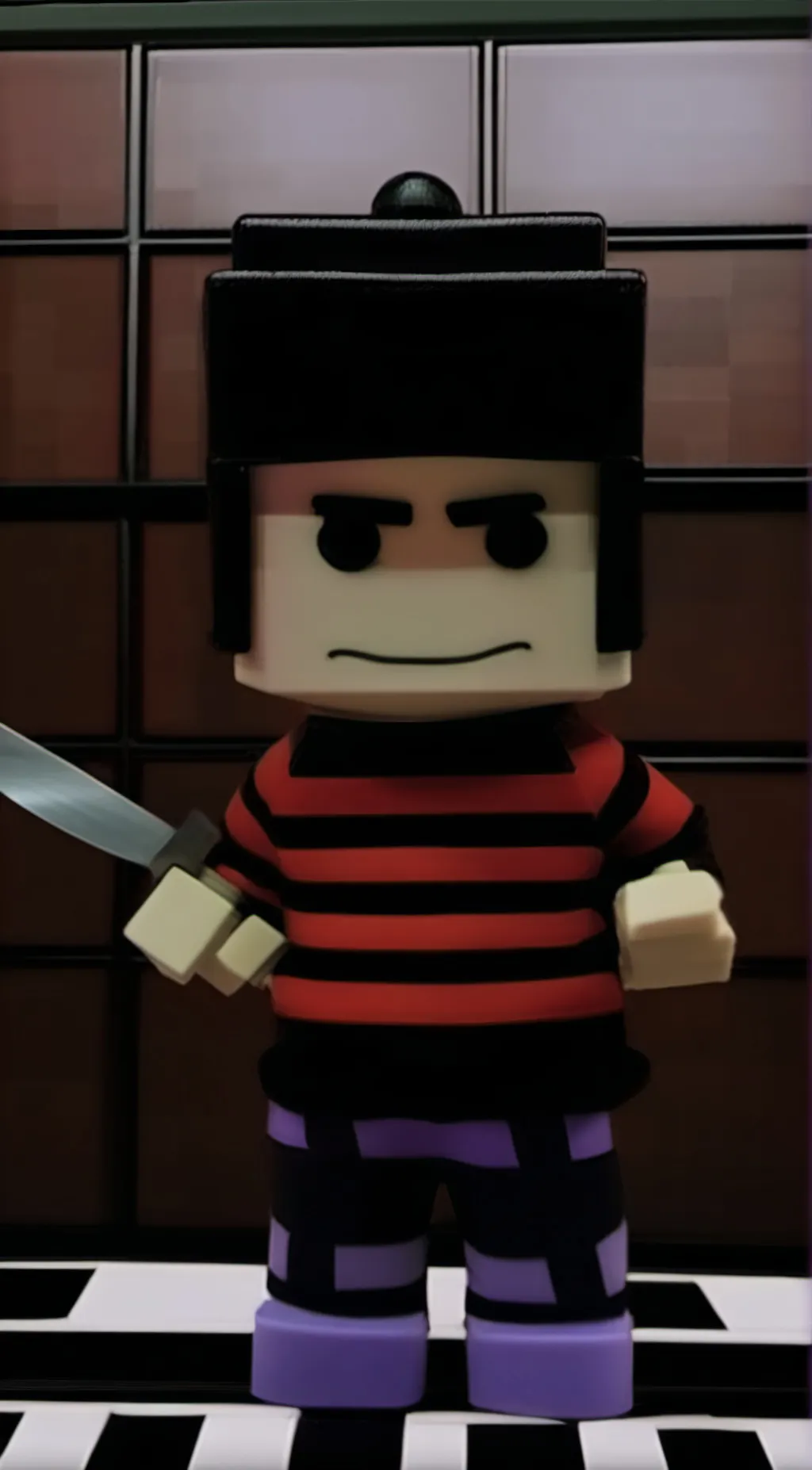 ai character: Dinker the killer background