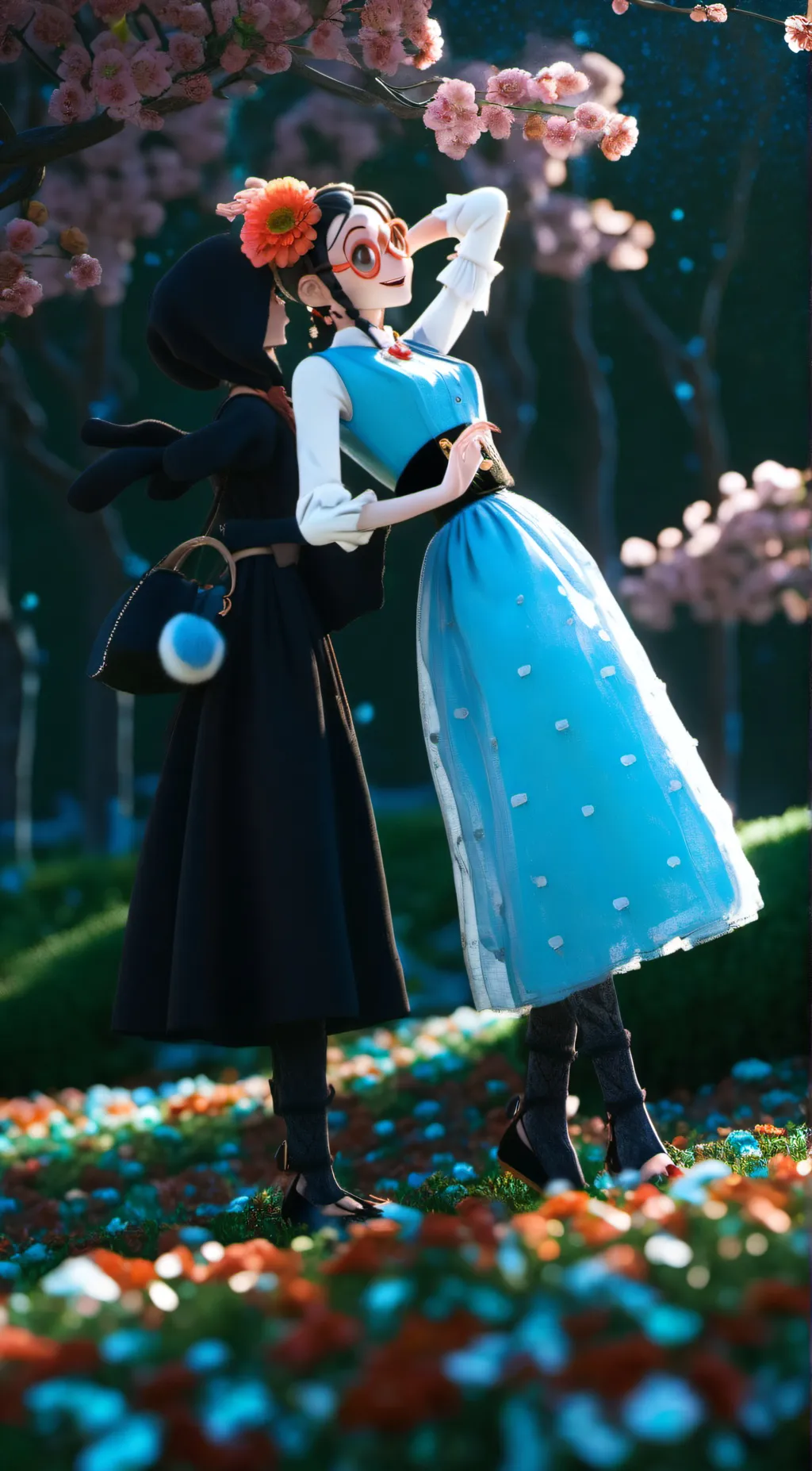 ai character: pomni background