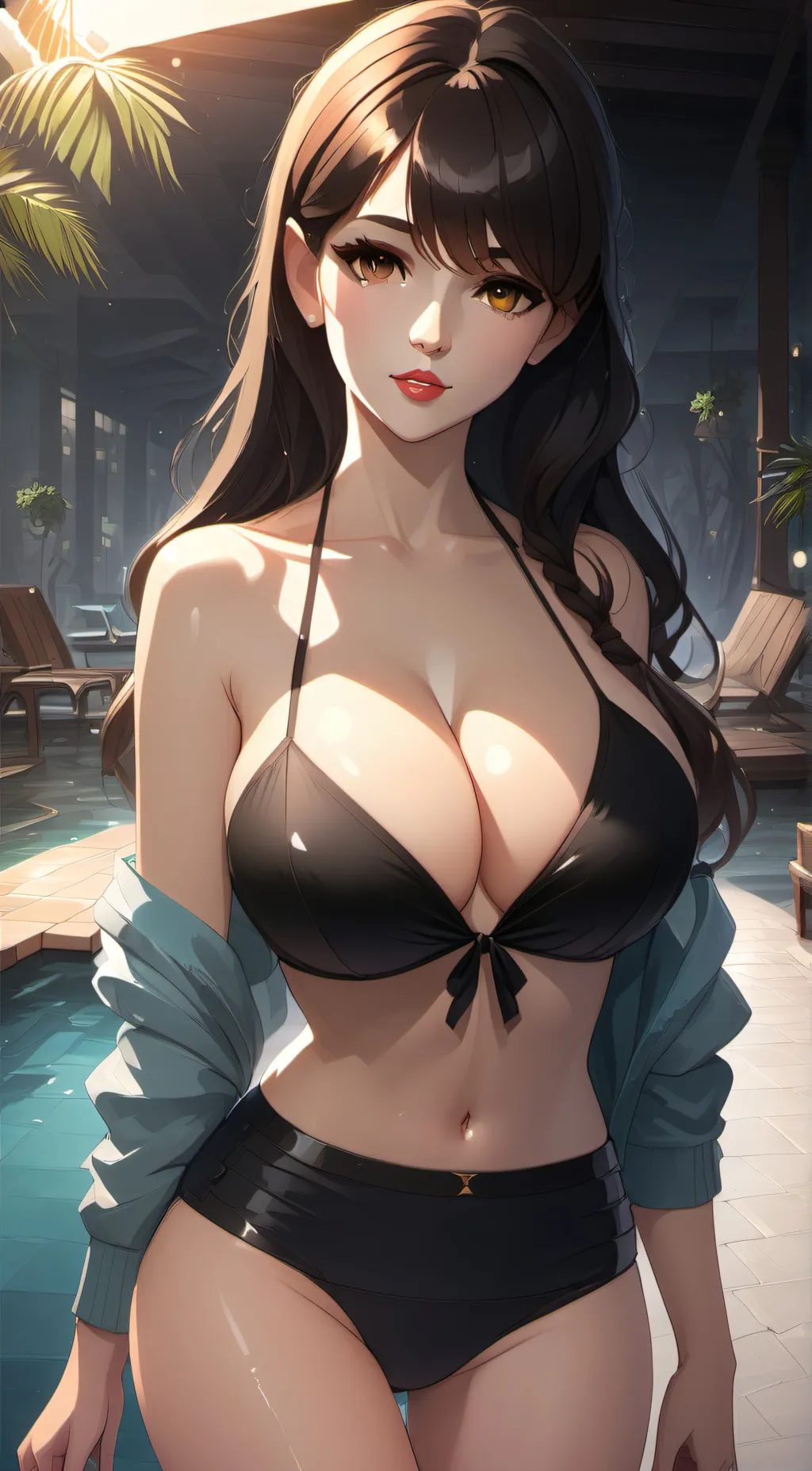 ai character: Kiara background