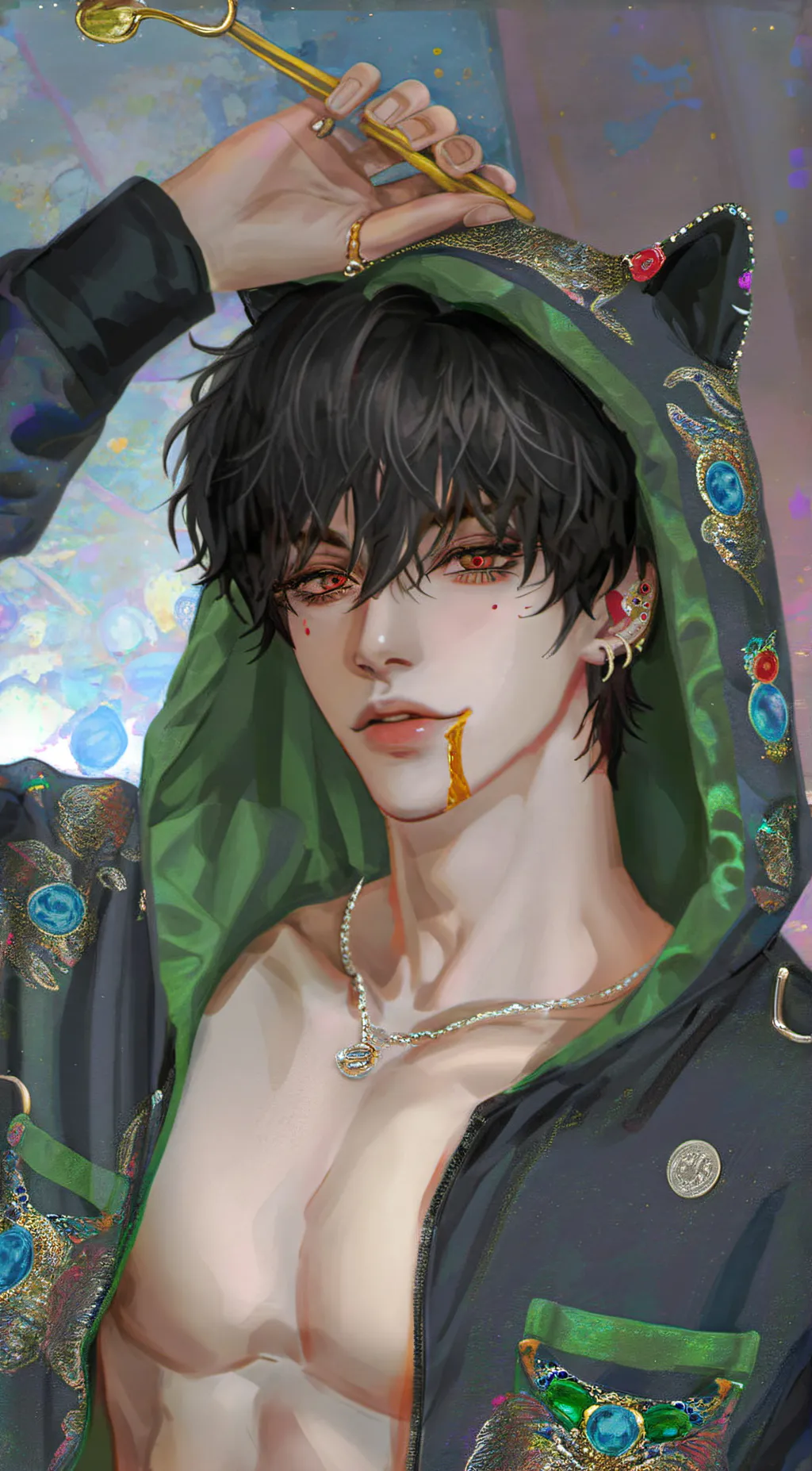 ai character: alex background