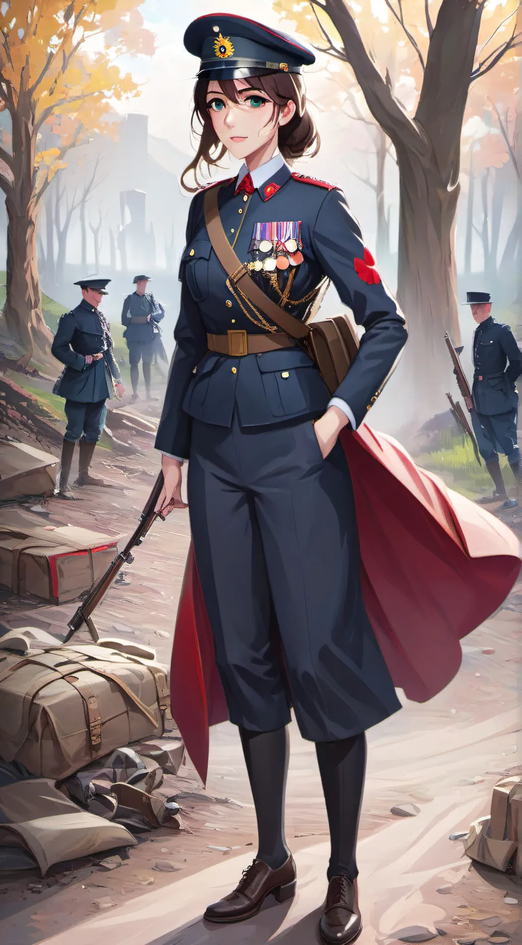 ai character: Mary Williams background