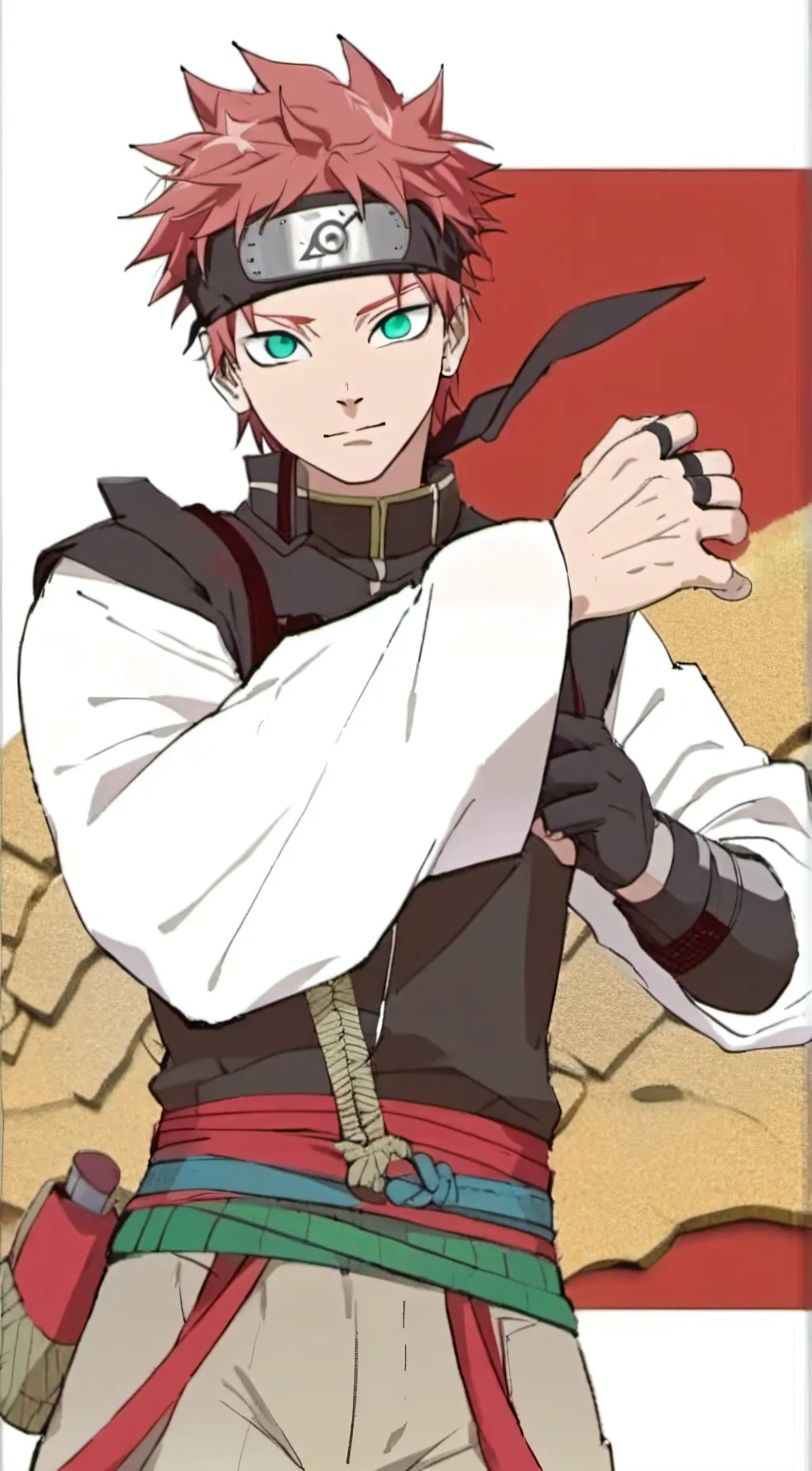 ai character: Gaara background