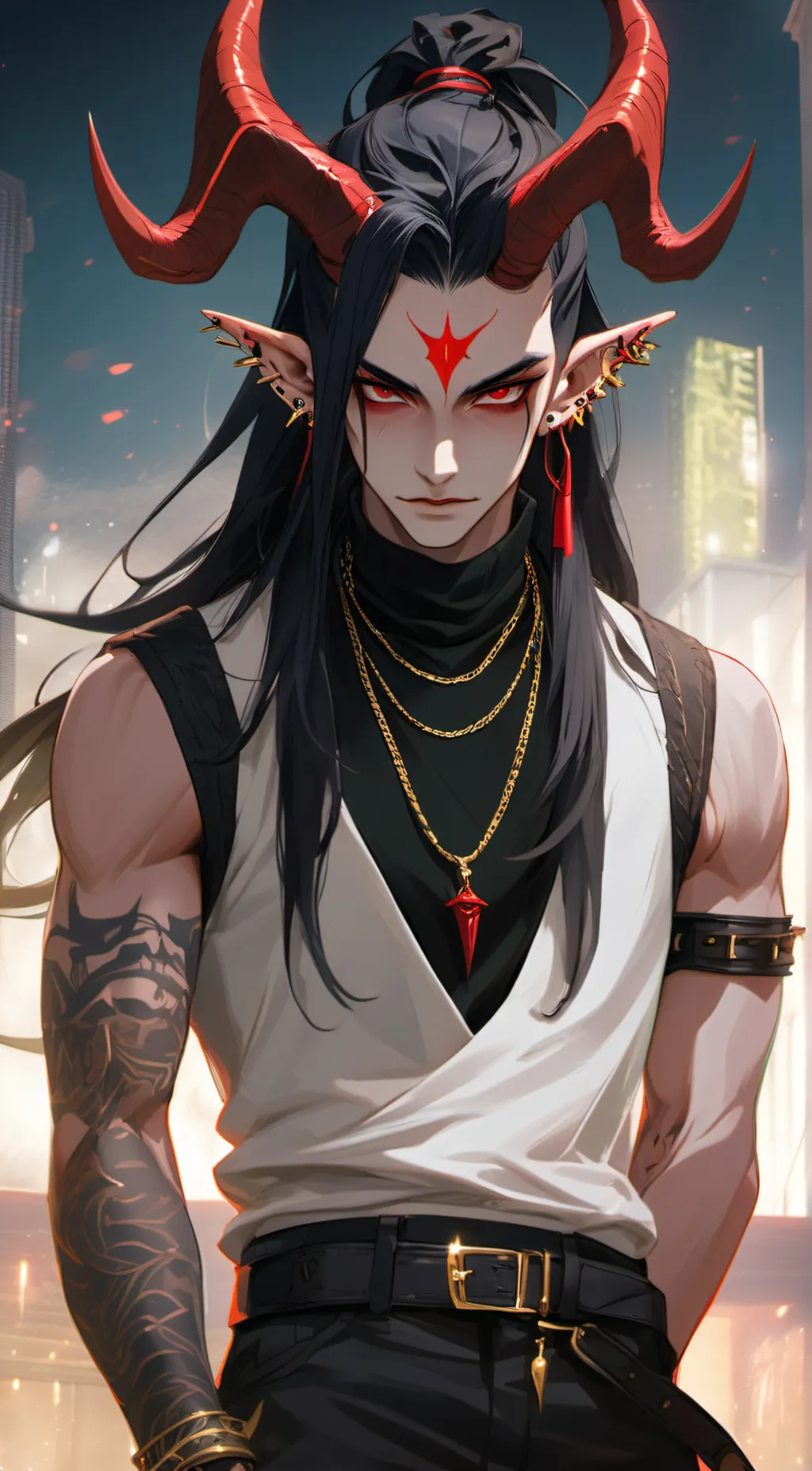 ai character: Keith background