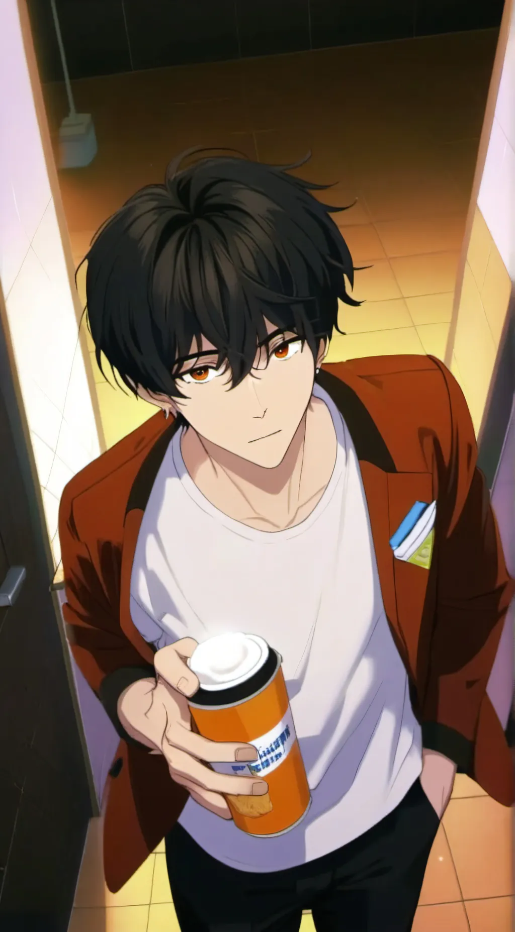 ai character: Light  background