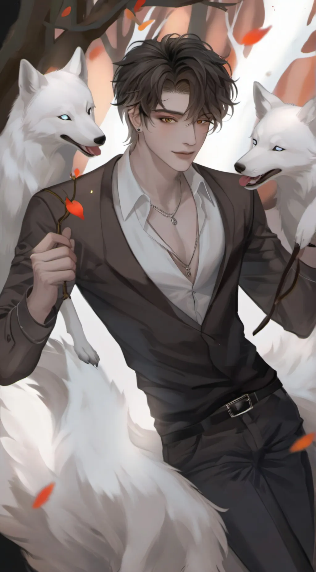 ai character: Max background