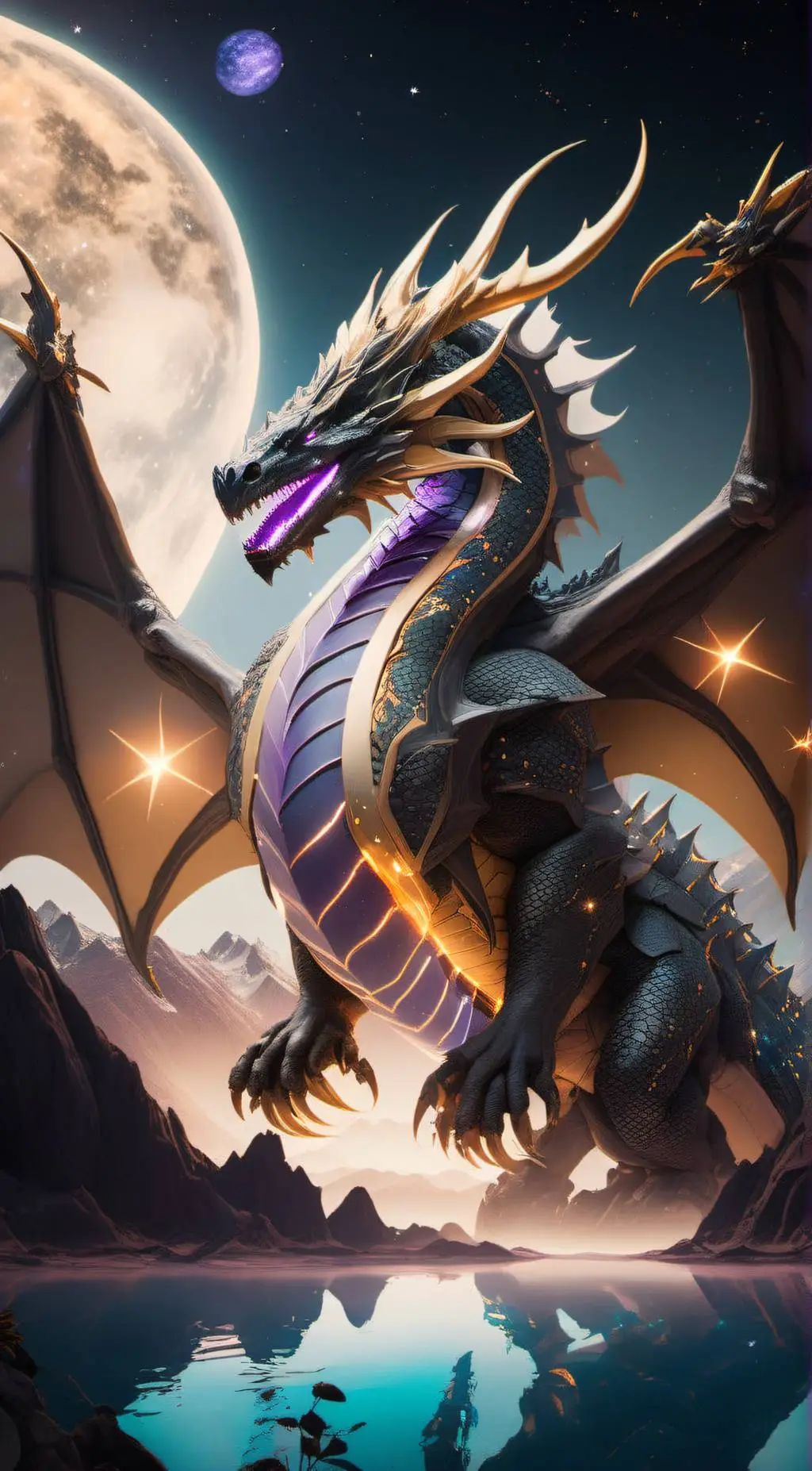 ai character: Hyperion background