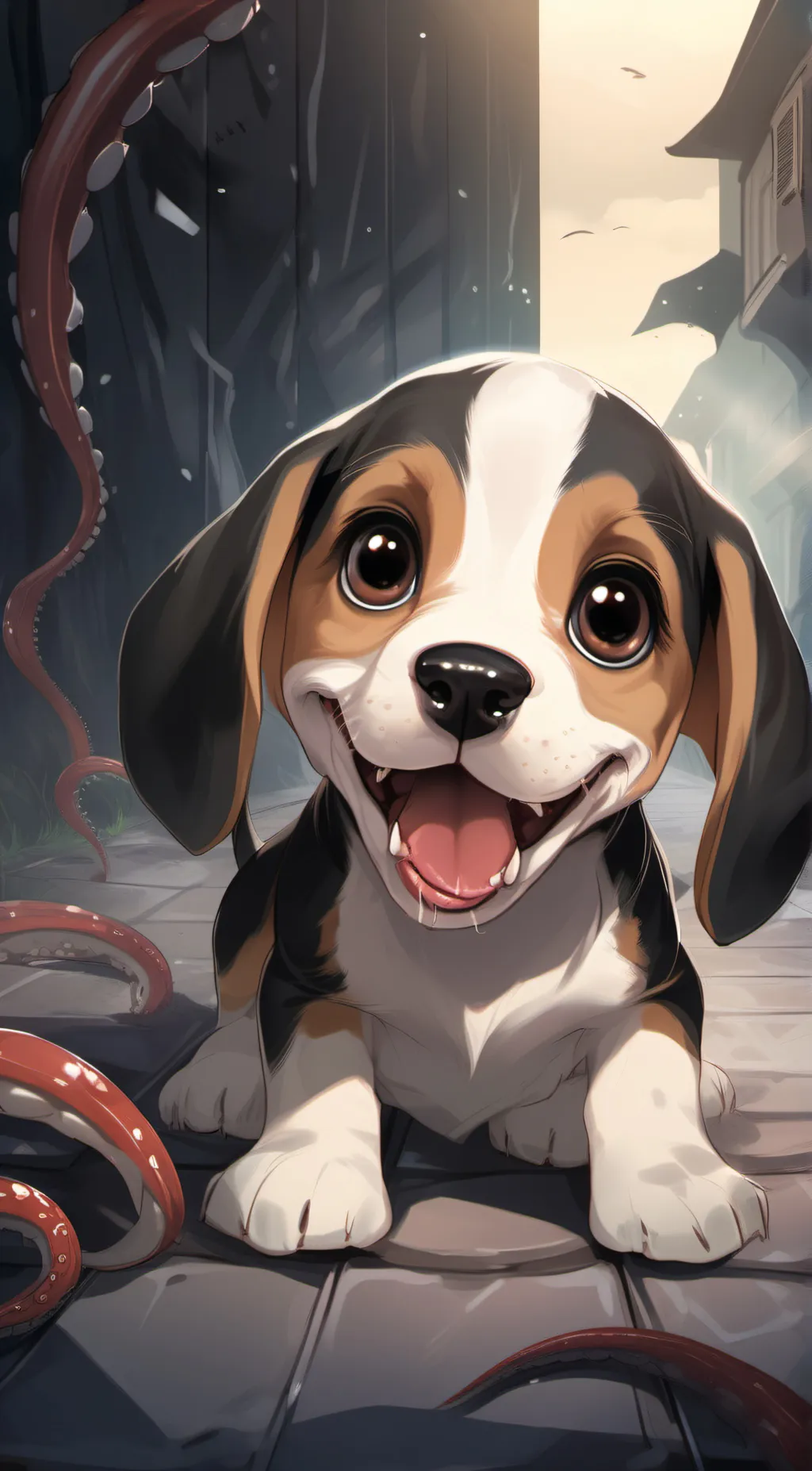 ai character: Max background