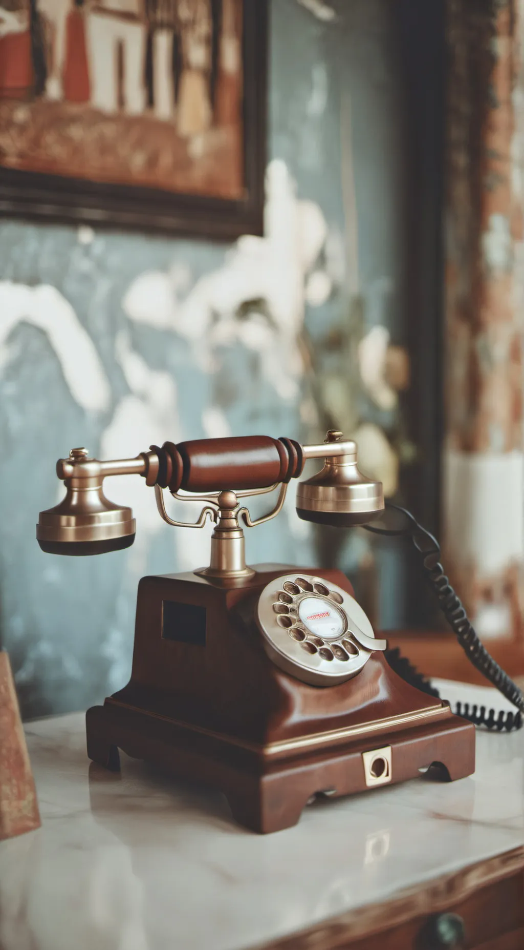 ai character: who's calling? background