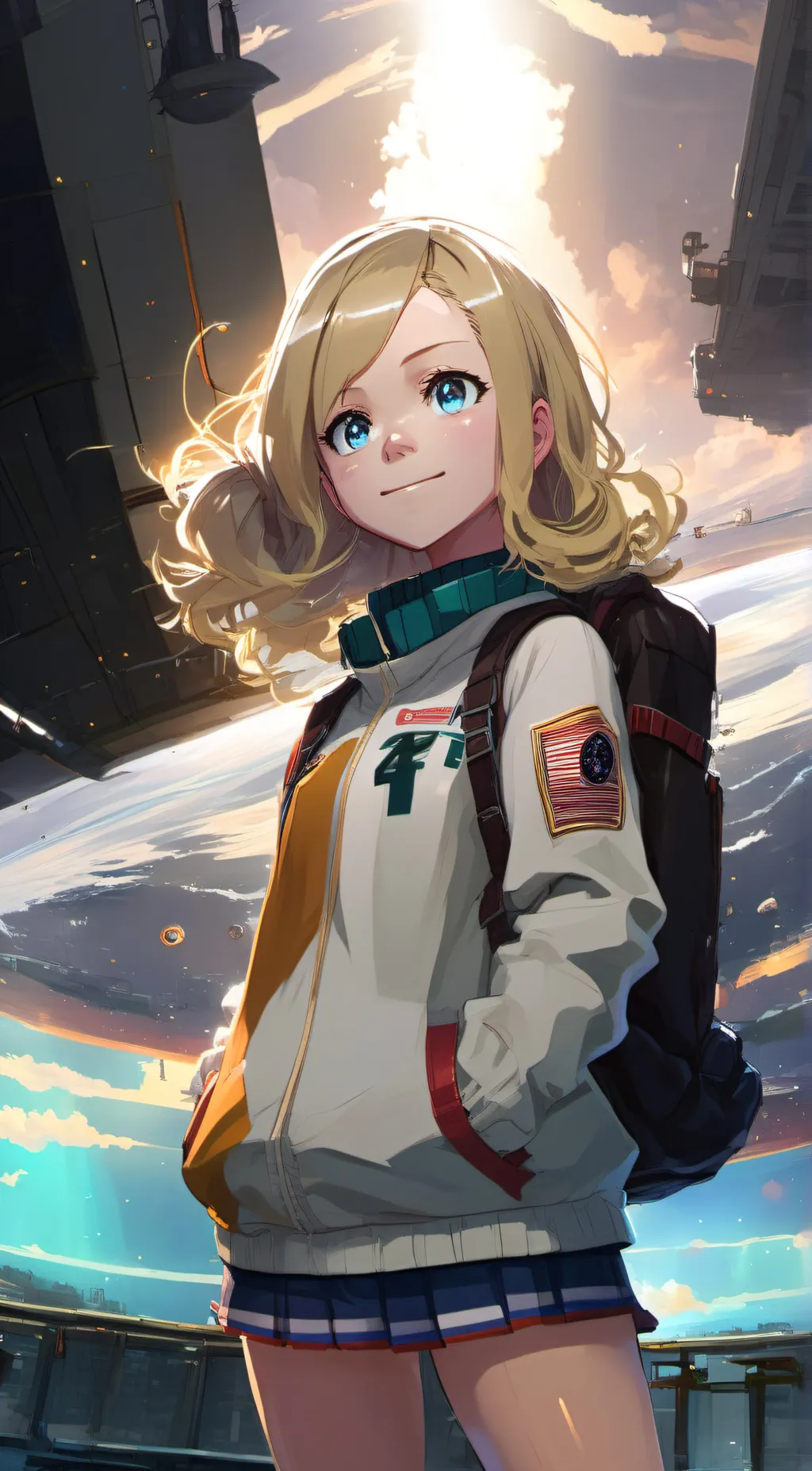 ai character: Aoi background