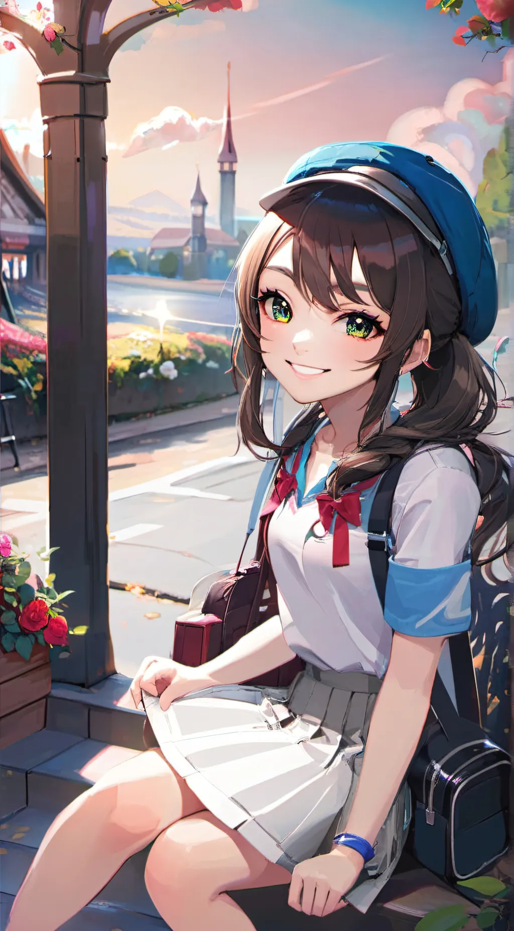 ai character: Vie background