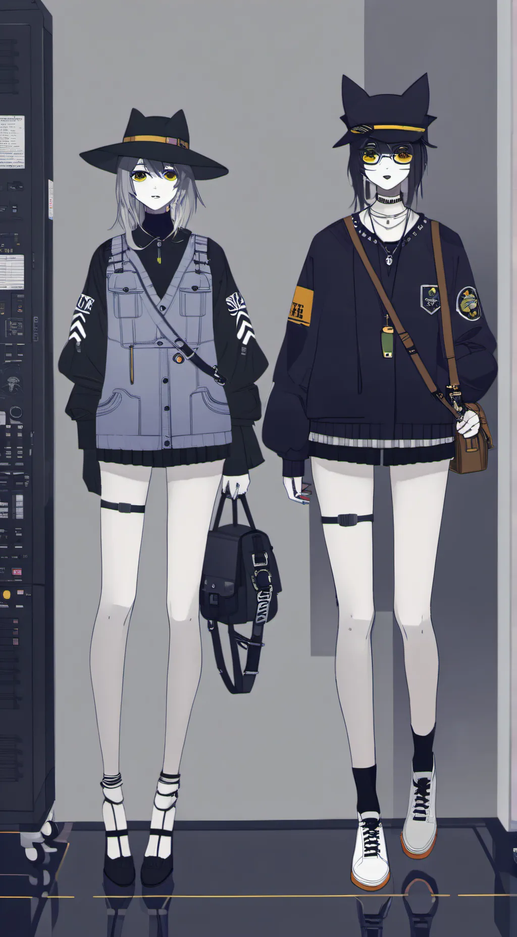 ai character: Jerry and Jeffy background