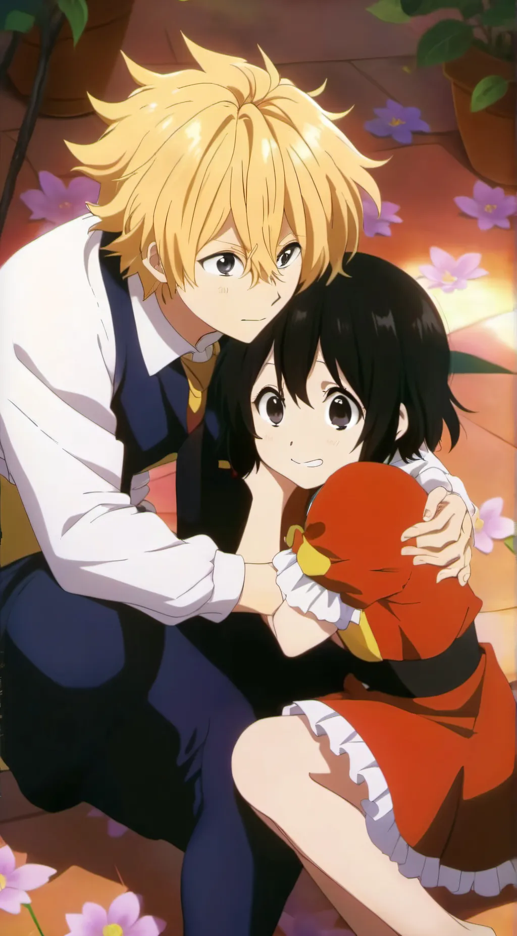 ai character: momo background