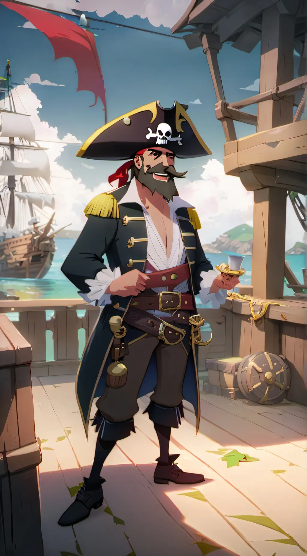 ai character: Mr.Notice(updated) background