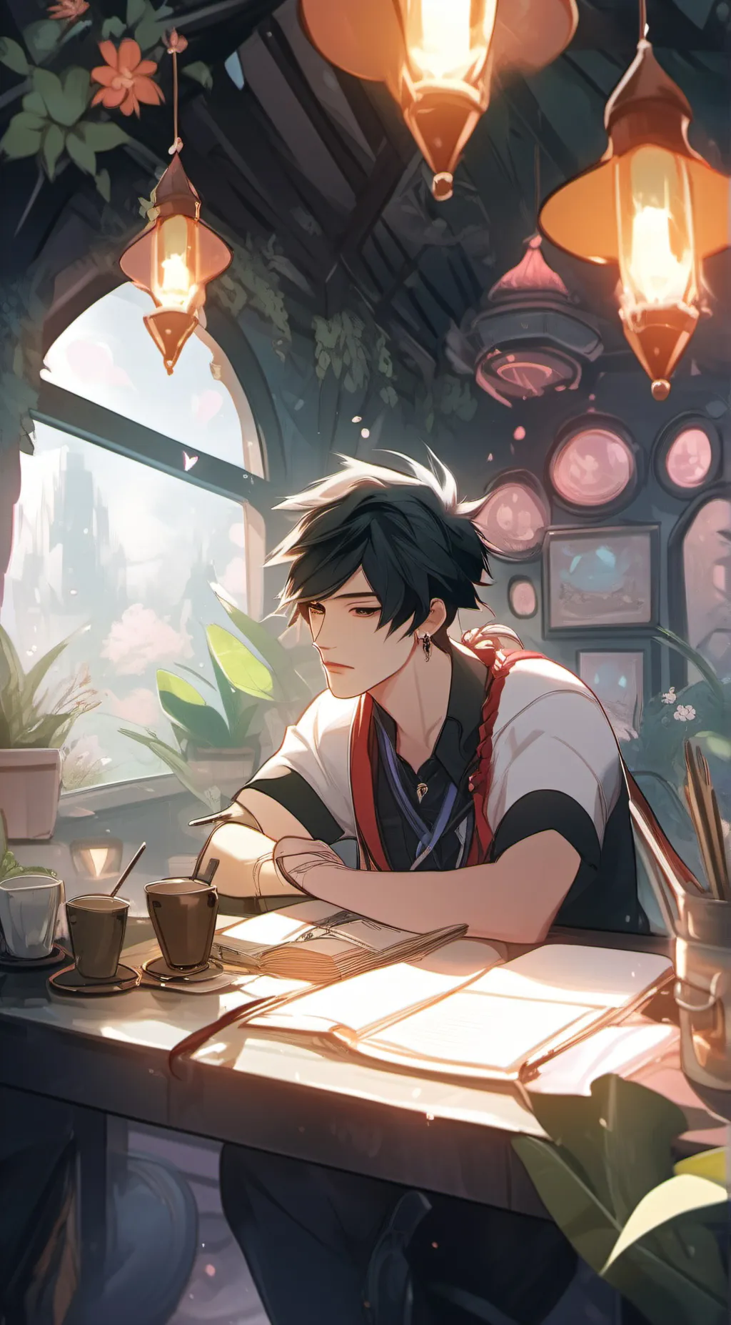 ai character: marty background