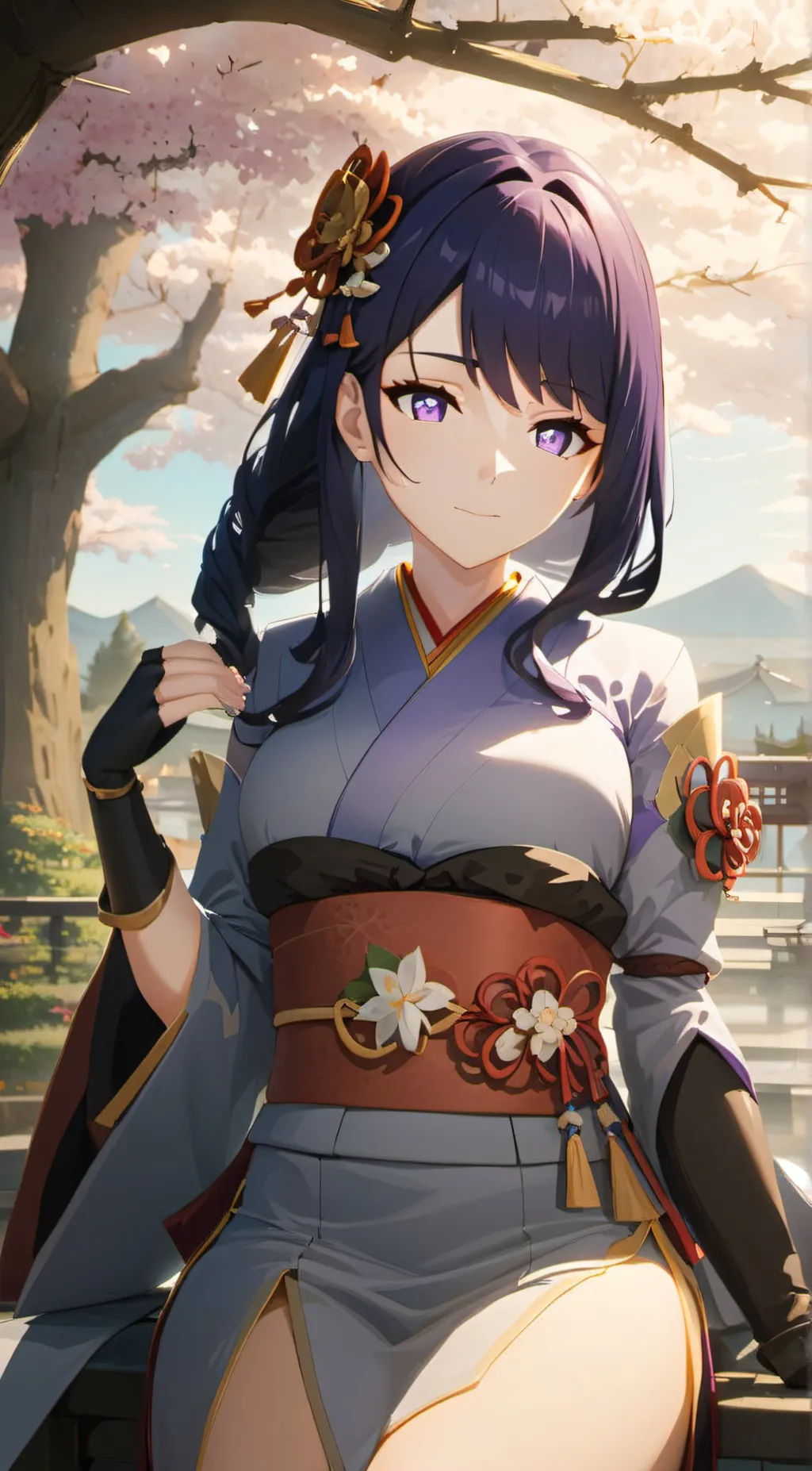 ai character: Raiden shogun background