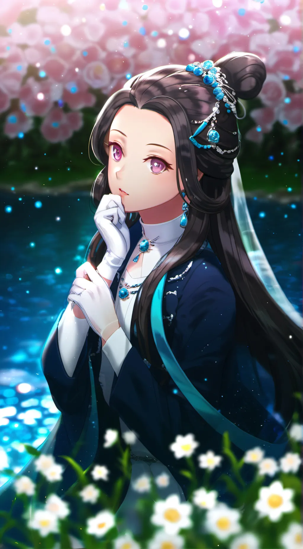 ai character: Lily background