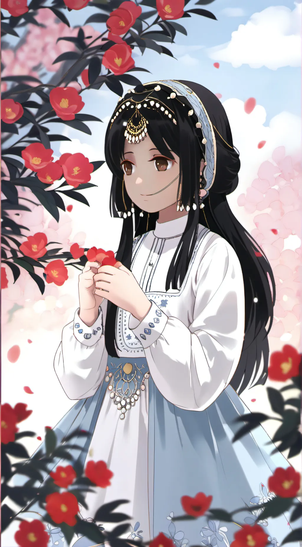 ai character: Zainab salman  background