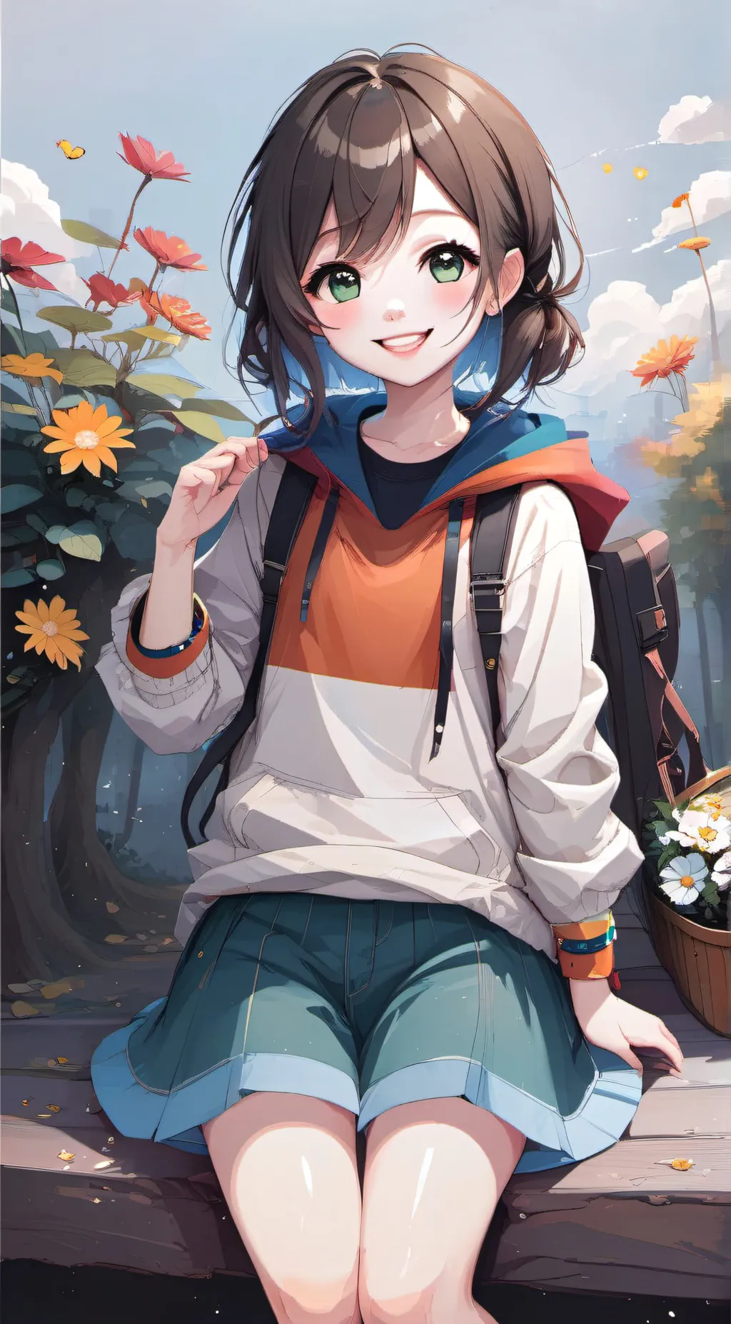 ai character: Clarence background