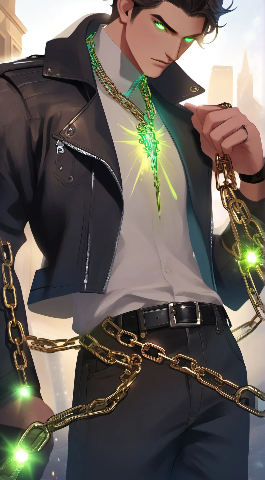 ai character: arthur  background