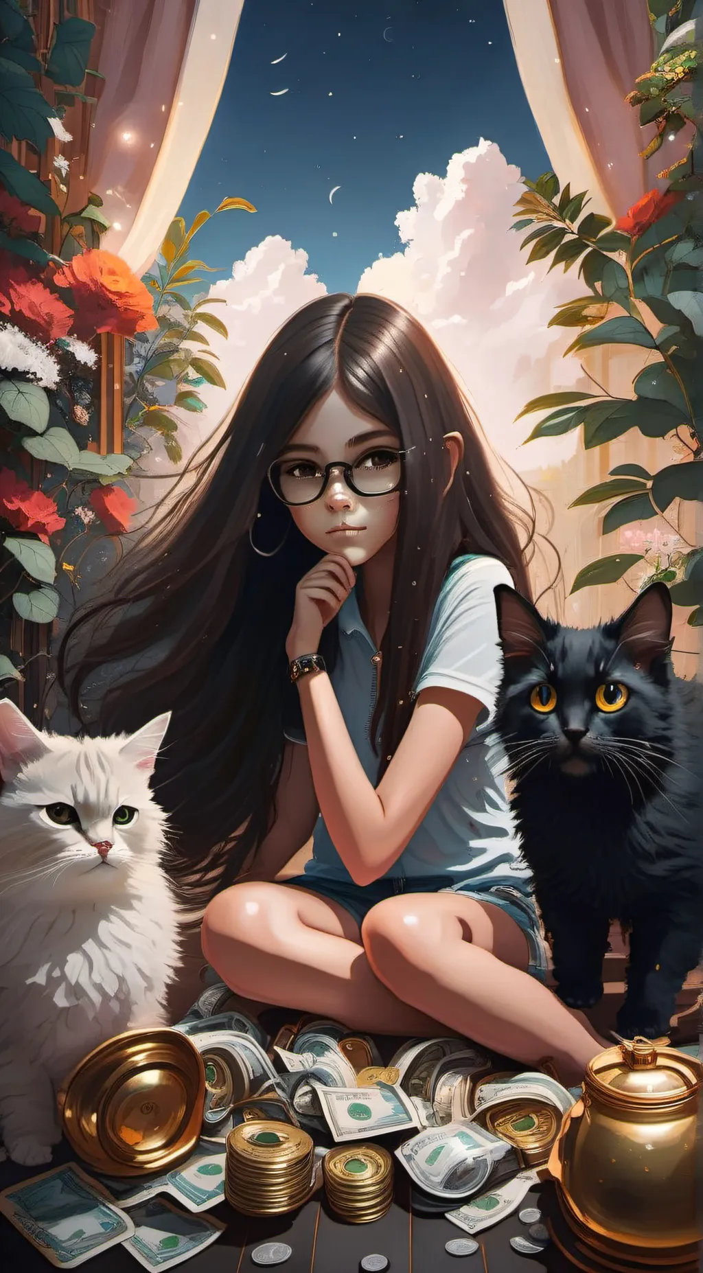 ai character: Emma background