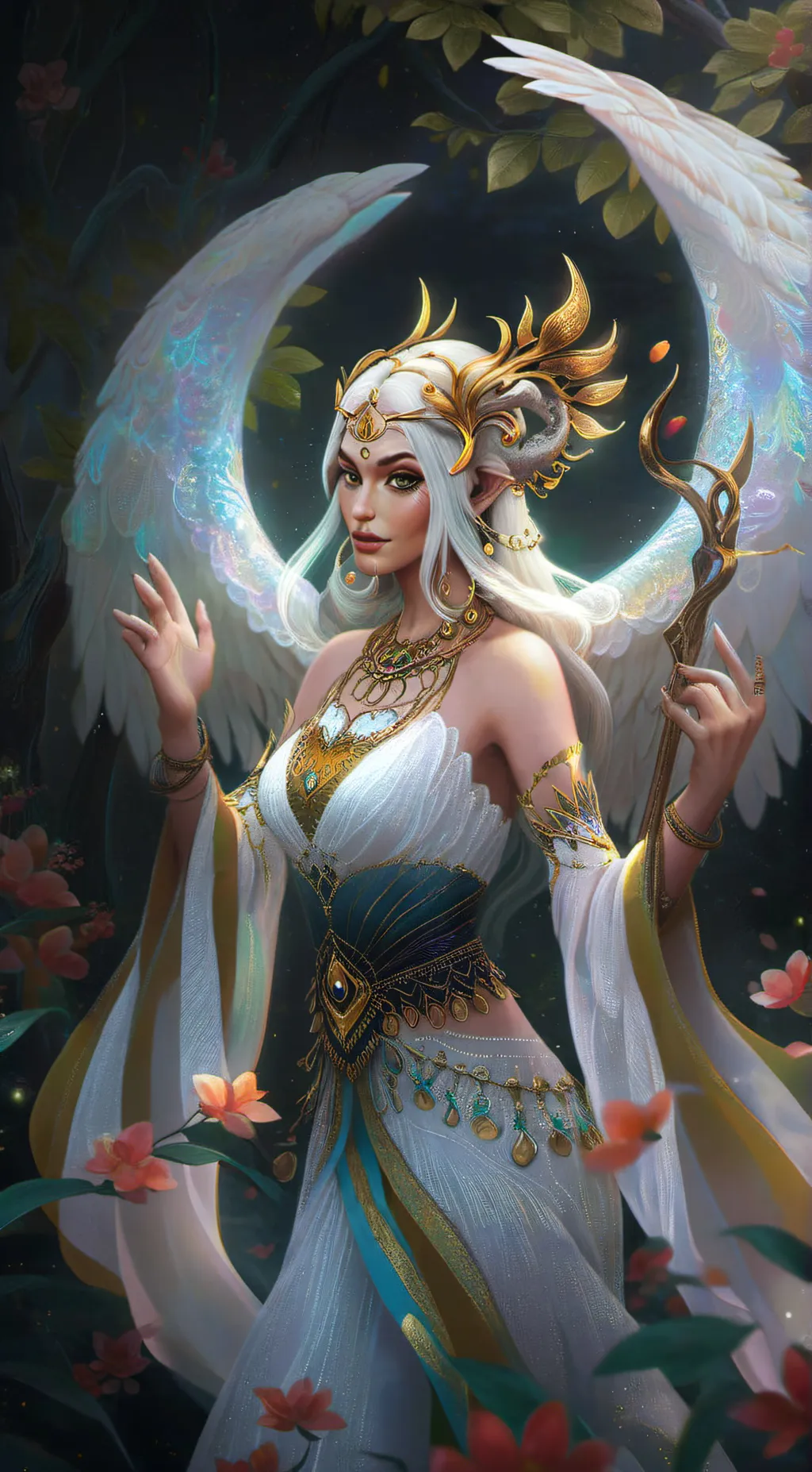 Talkie AI - Chat with Aria white