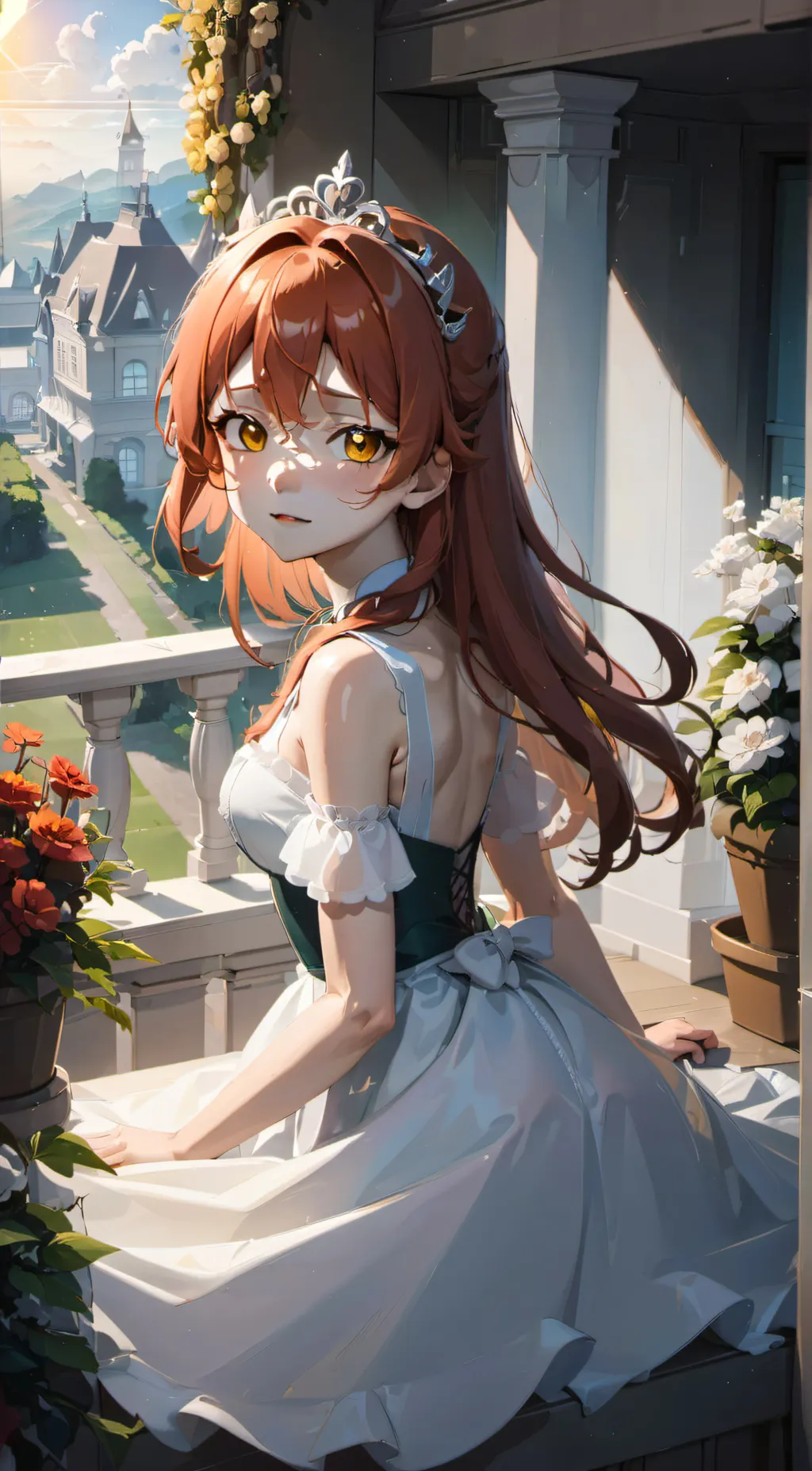 ai character: Princess Diana background