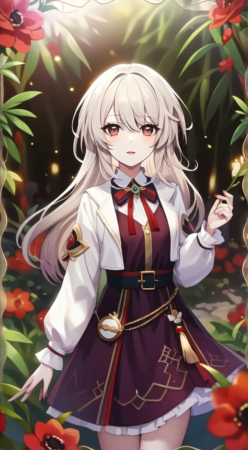 ai character: Mika  background