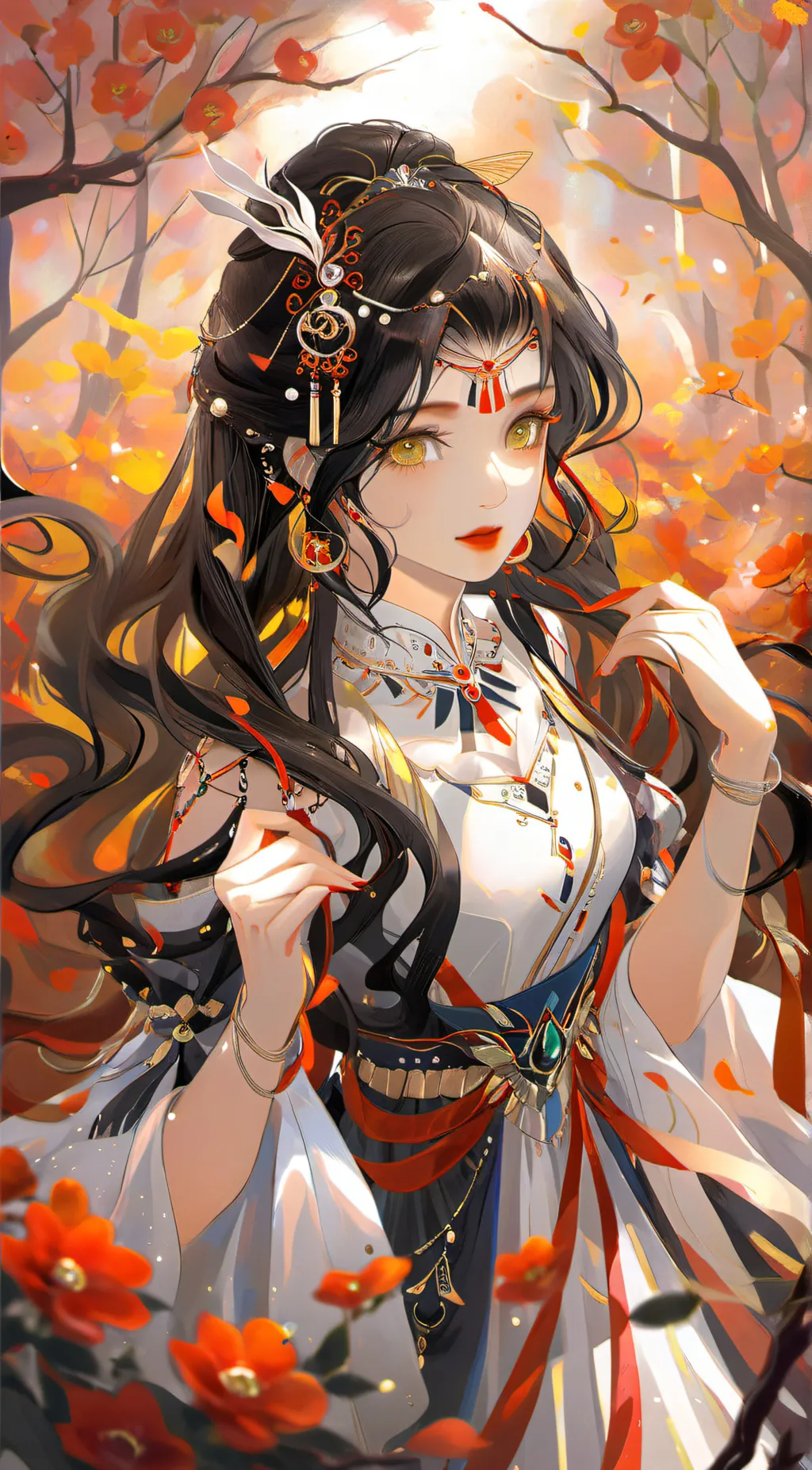 ai character: Melody  background