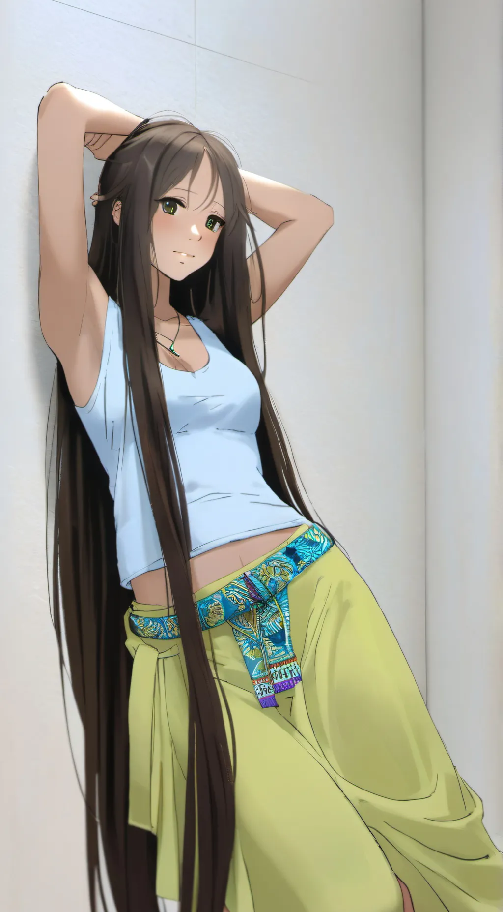 ai character: Ashley background