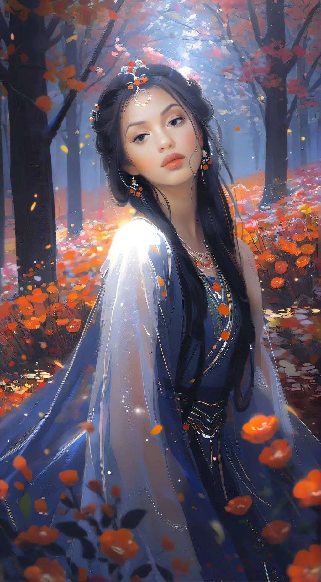 ai character: Eva background