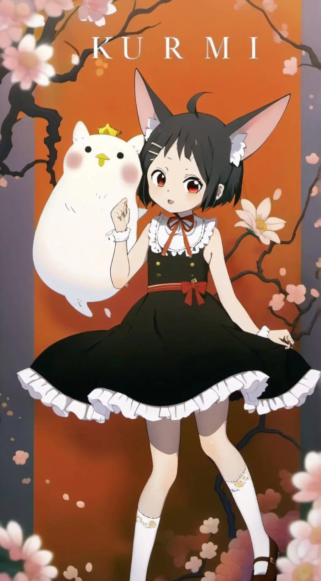 ai character: Luna background