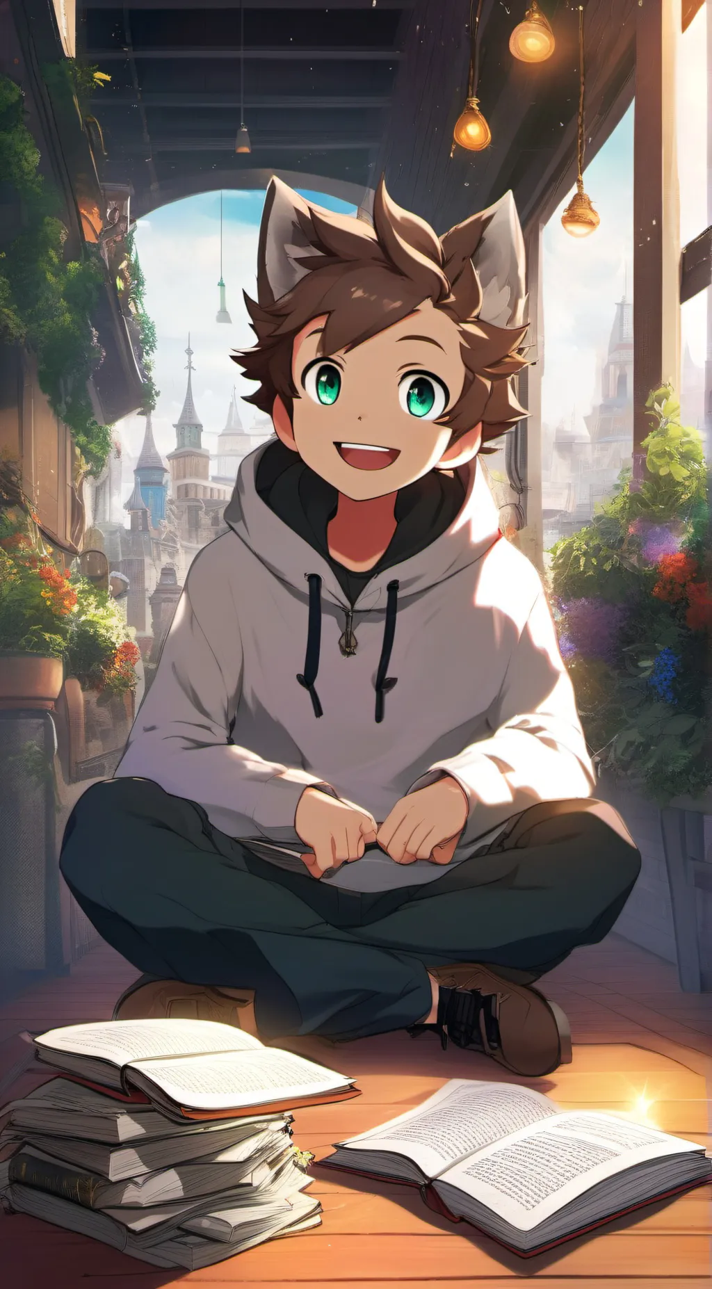 ai character: Adam background