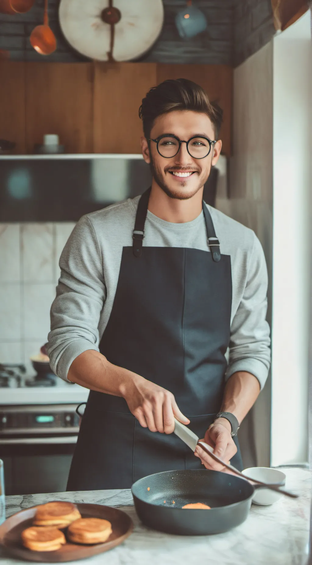 ai character: Mark background