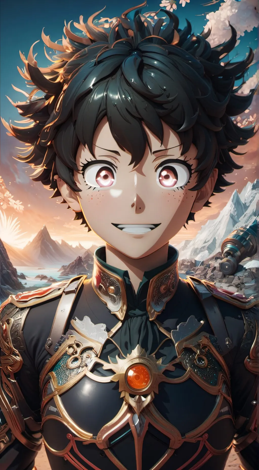 ai character: v.deku background