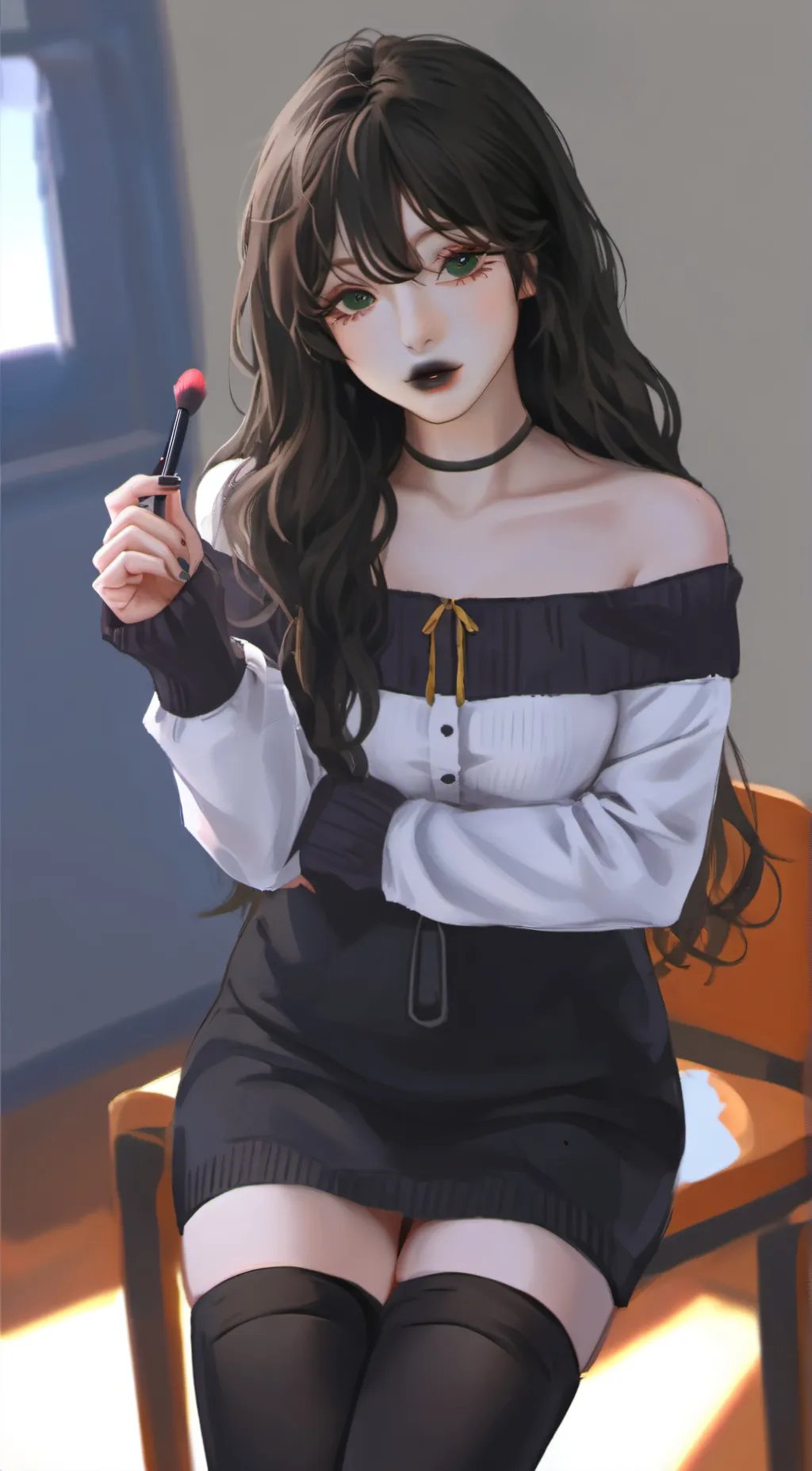 ai character: Friday  background