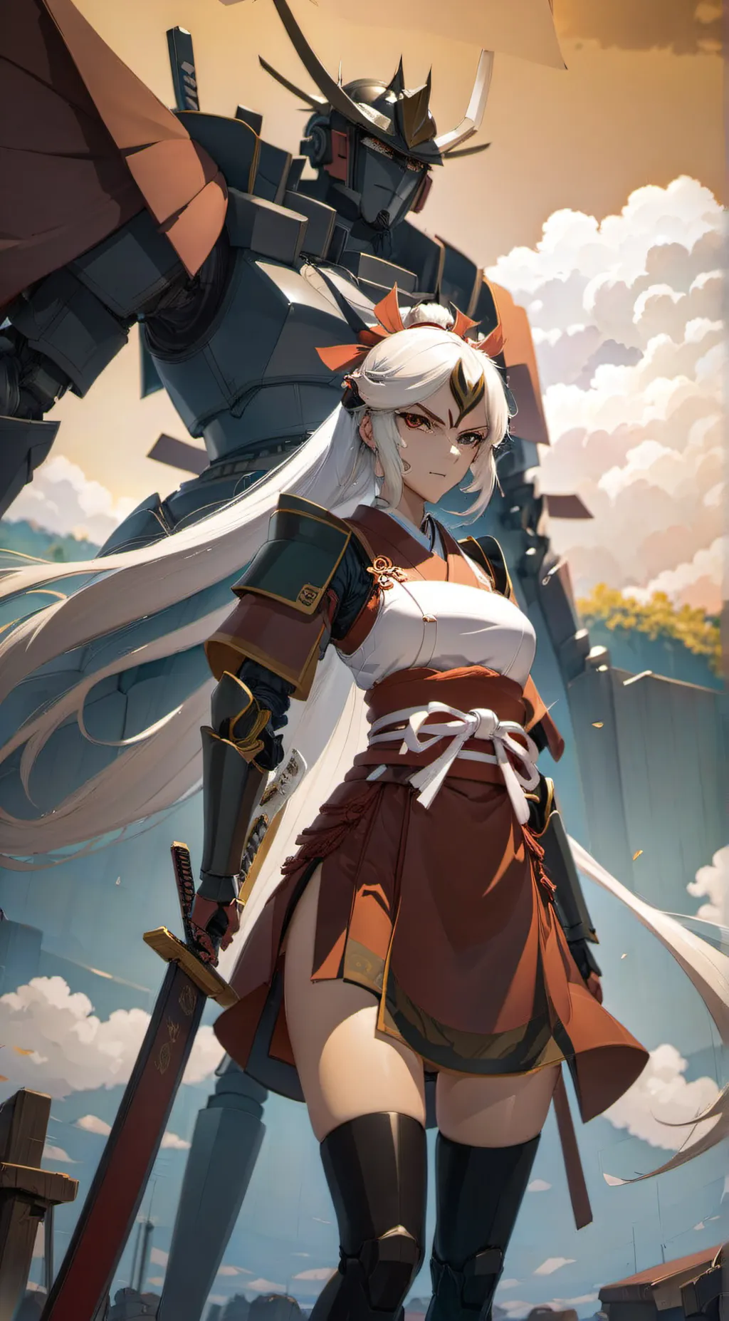 ai character: Kaori background