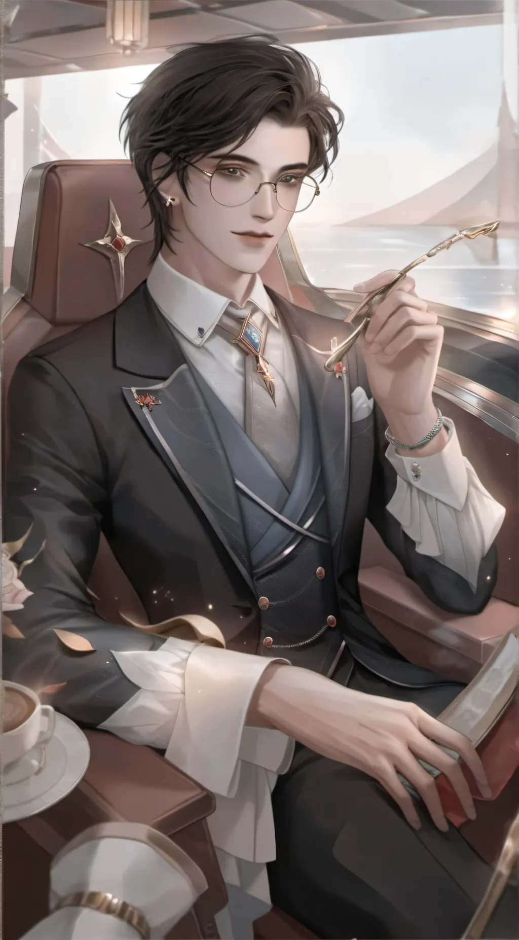 ai character: David background