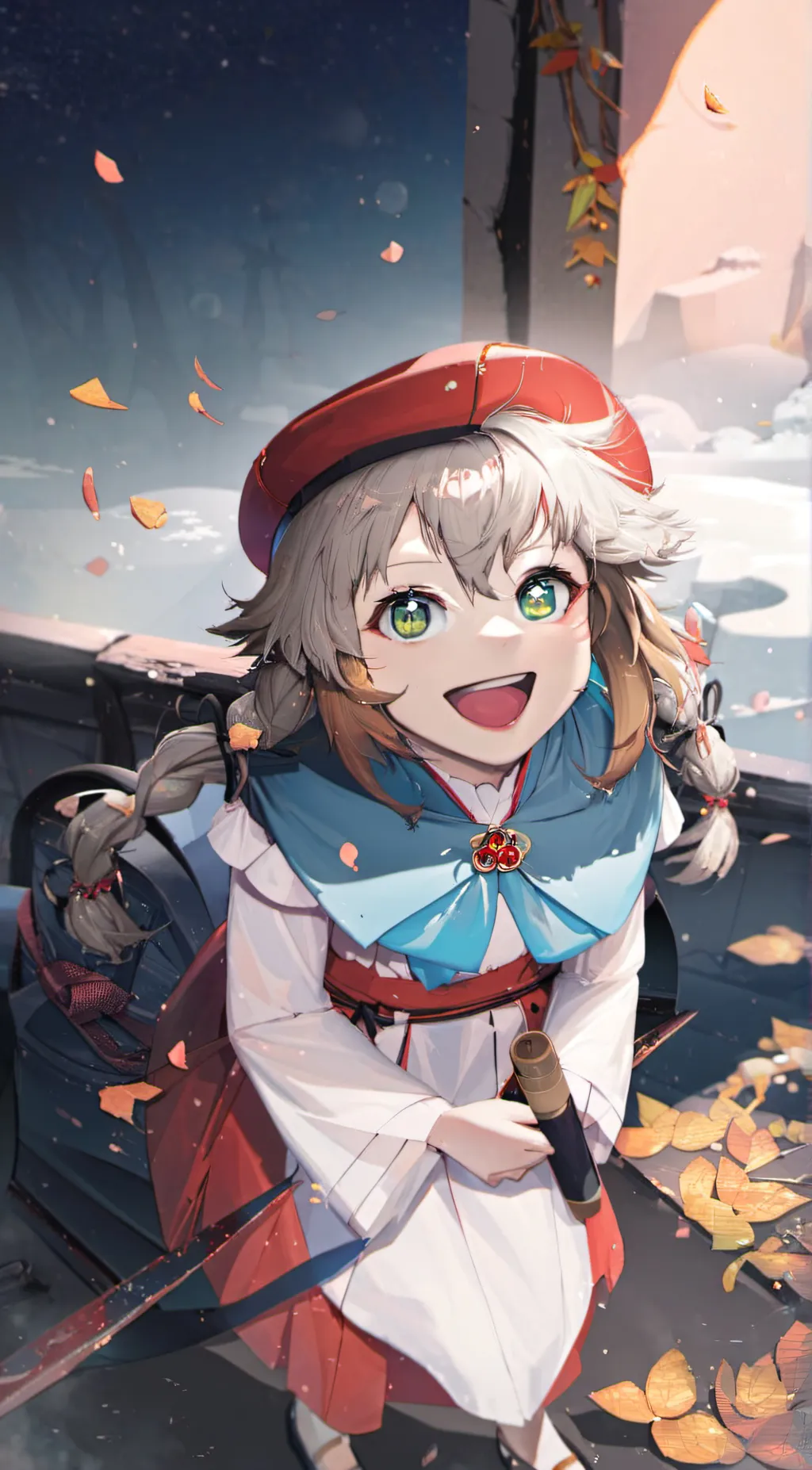 ai character: ema  background