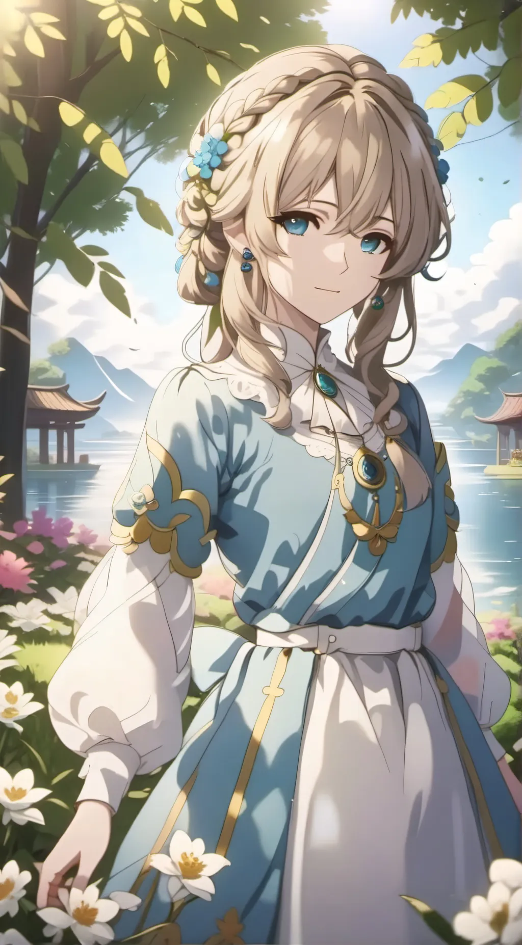 ai character: zey background