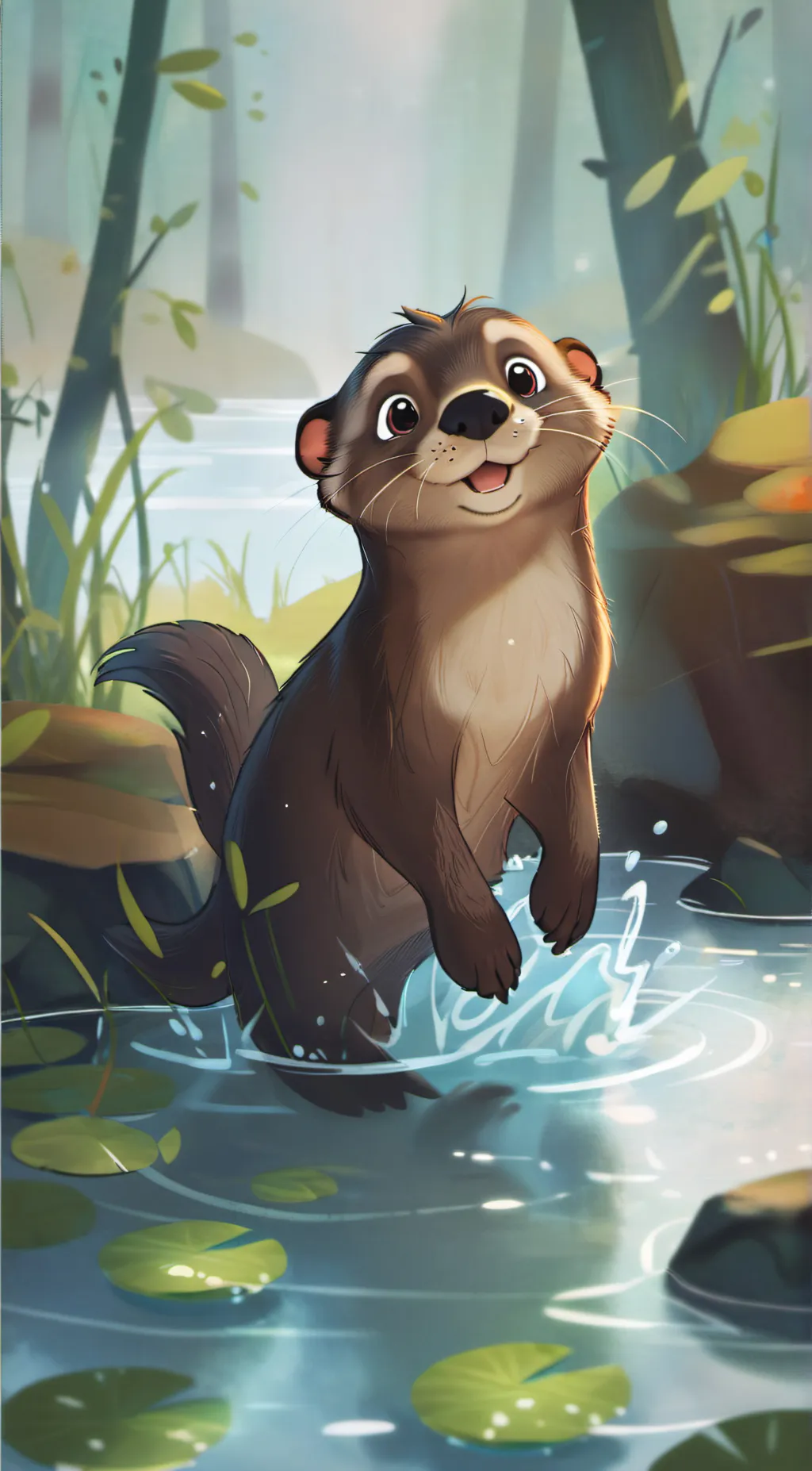 ai character: Quiz background