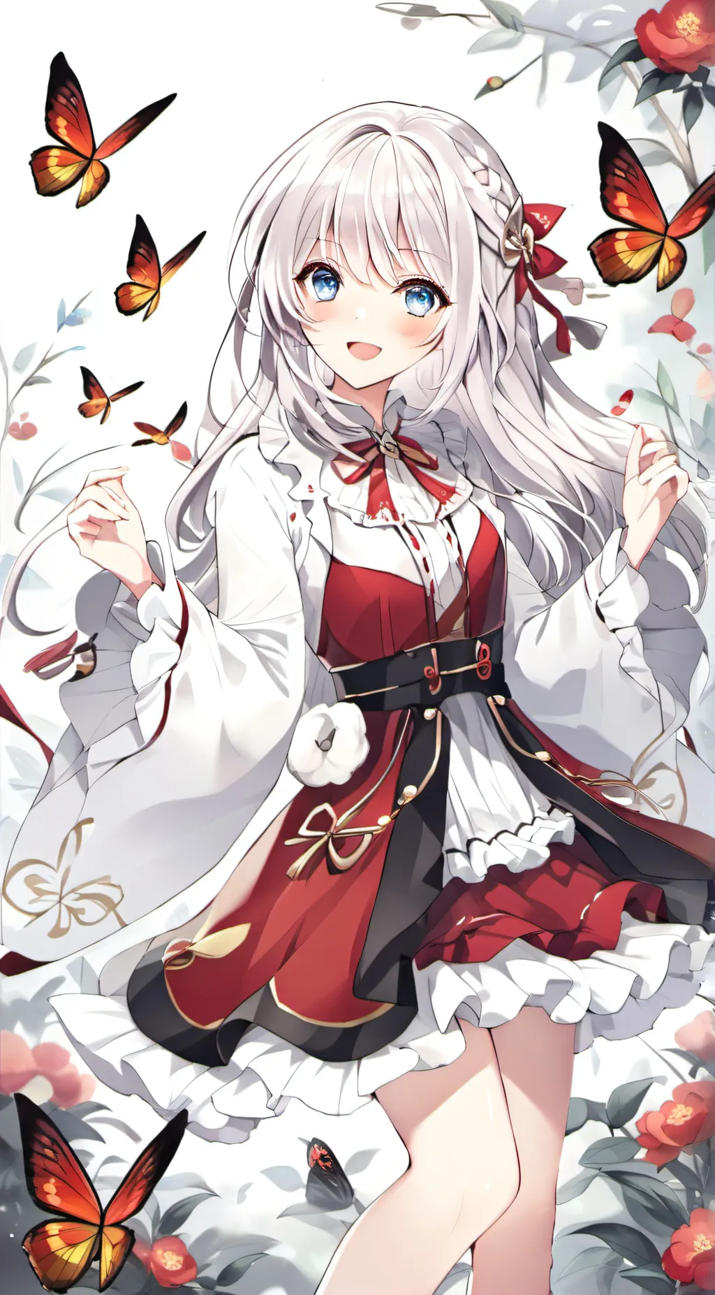 ai character: Blanca background