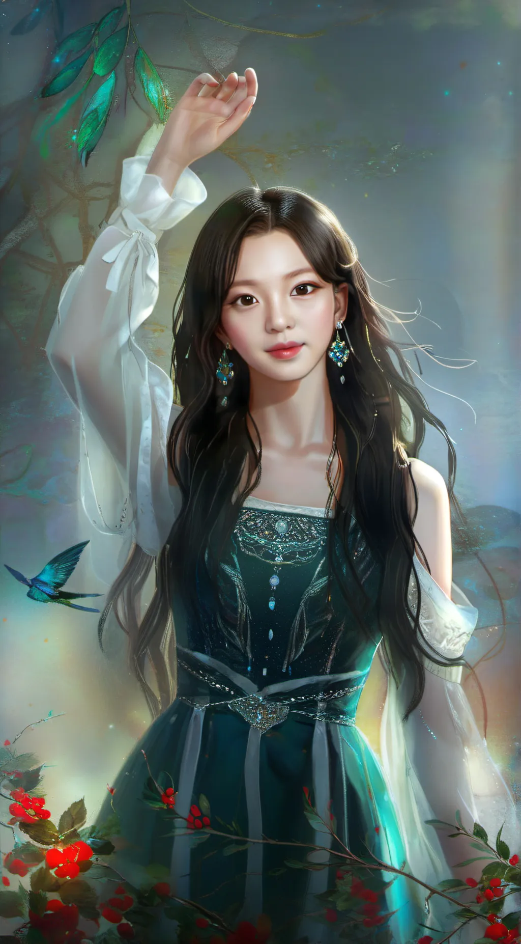 ai character: kari background